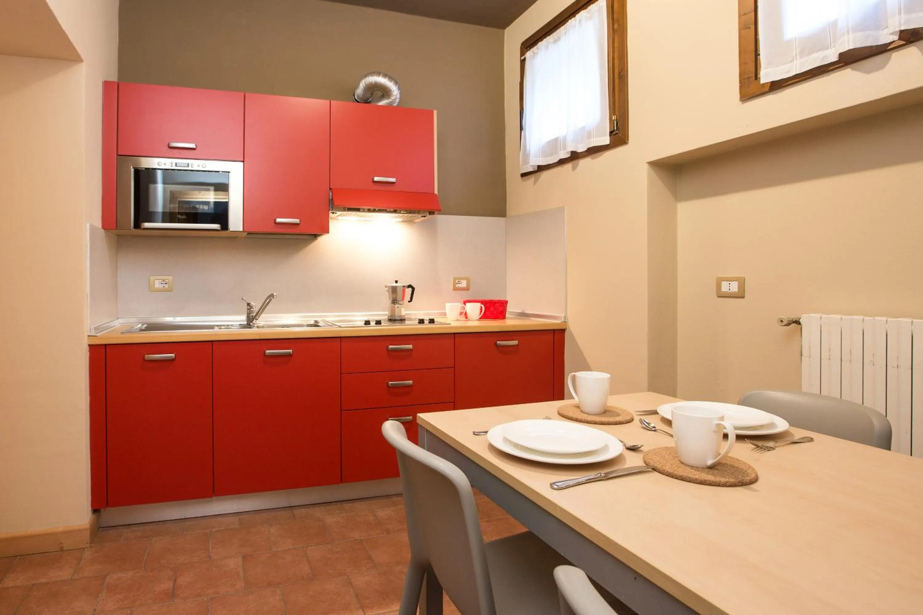 Kitchen or kitchenette in La Villa Feleit