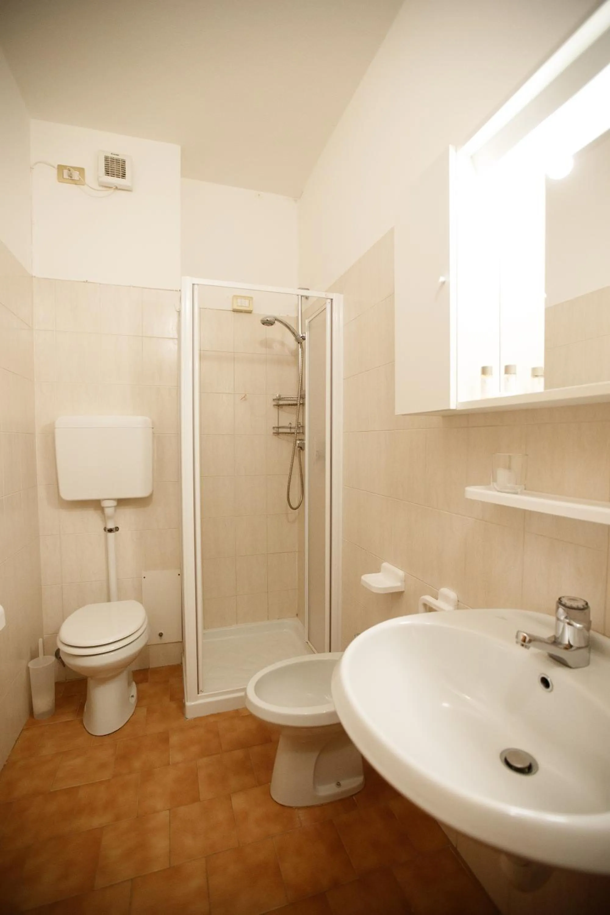 Shower in La Villa Feleit