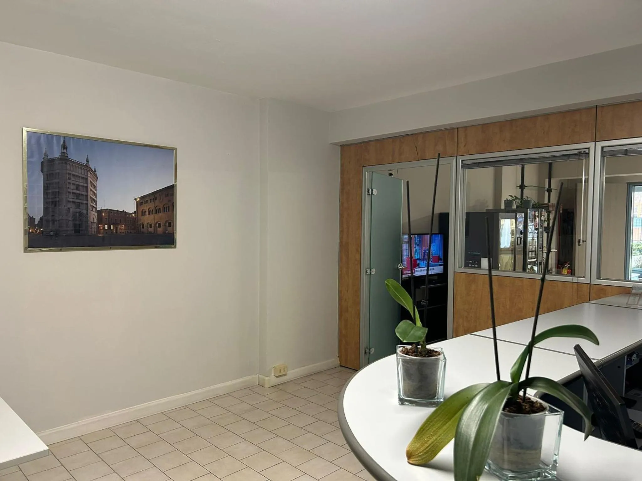 Lobby or reception in Parmigianino Apartments