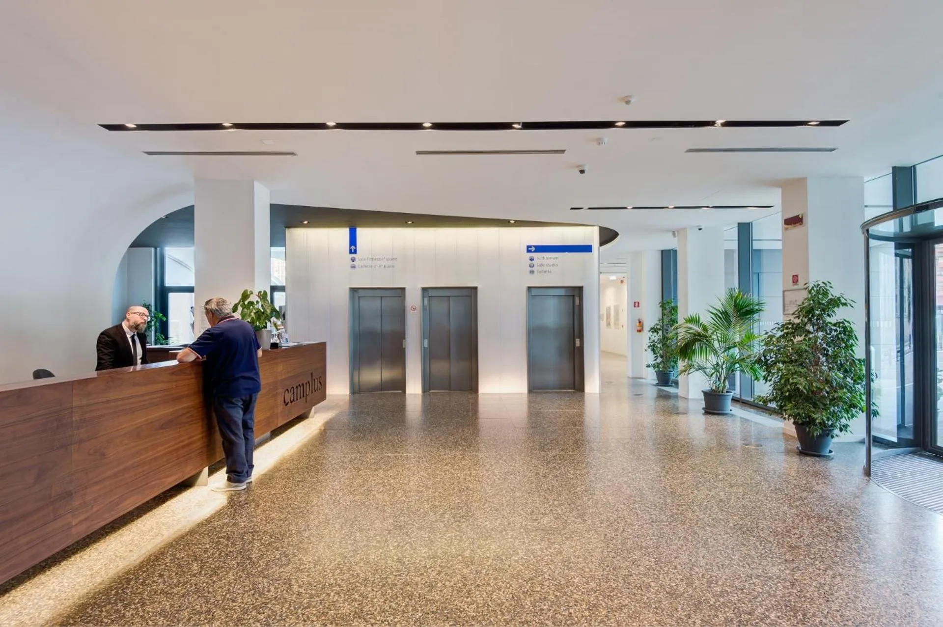 Lobby or reception in Camplus Pietralata - Casa per Ferie