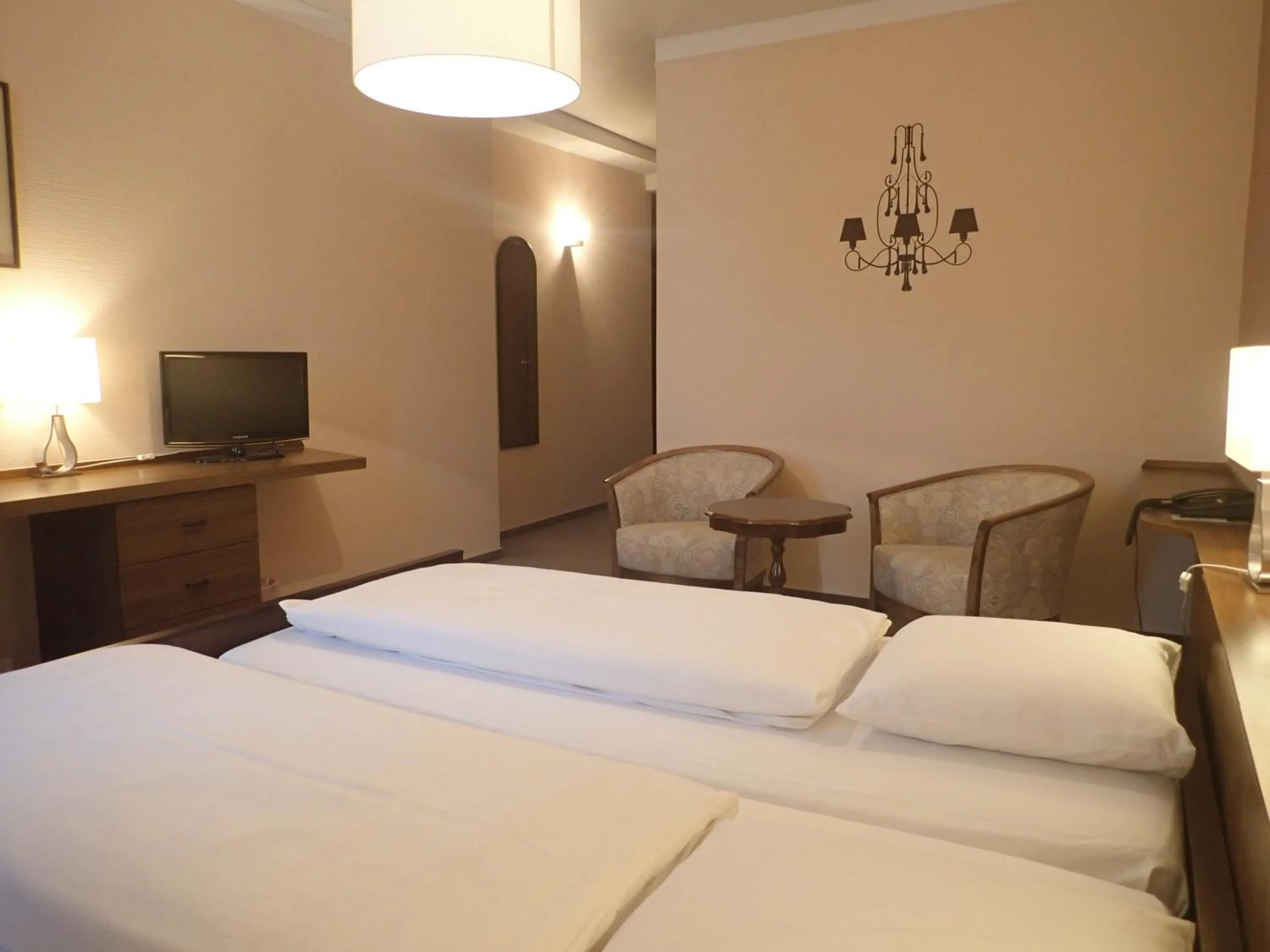 Bed in Hotel du Parc