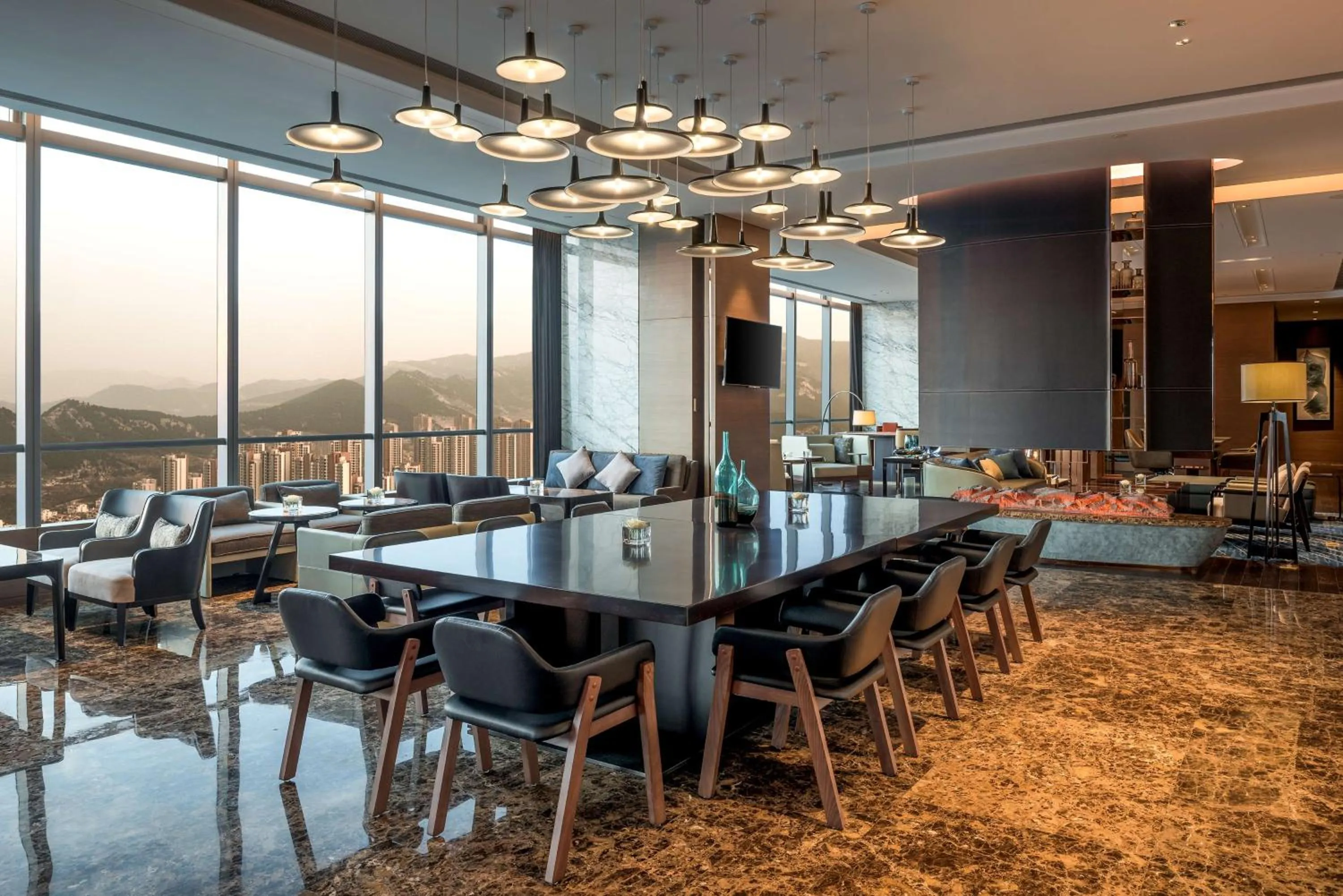 Property building in Hilton Jinan South Hotel & Residences