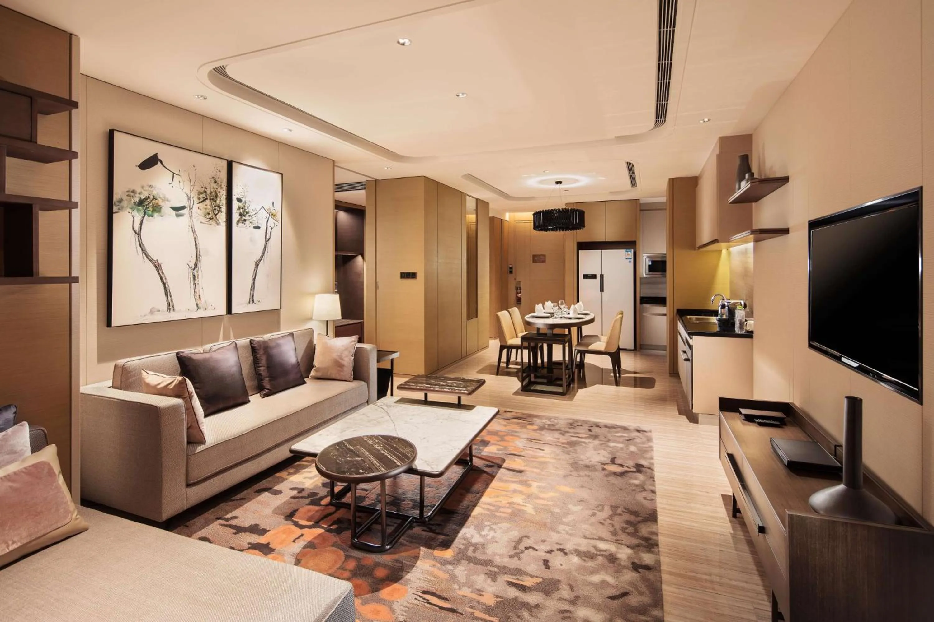 Living room in Hilton Jinan South Hotel & Residences