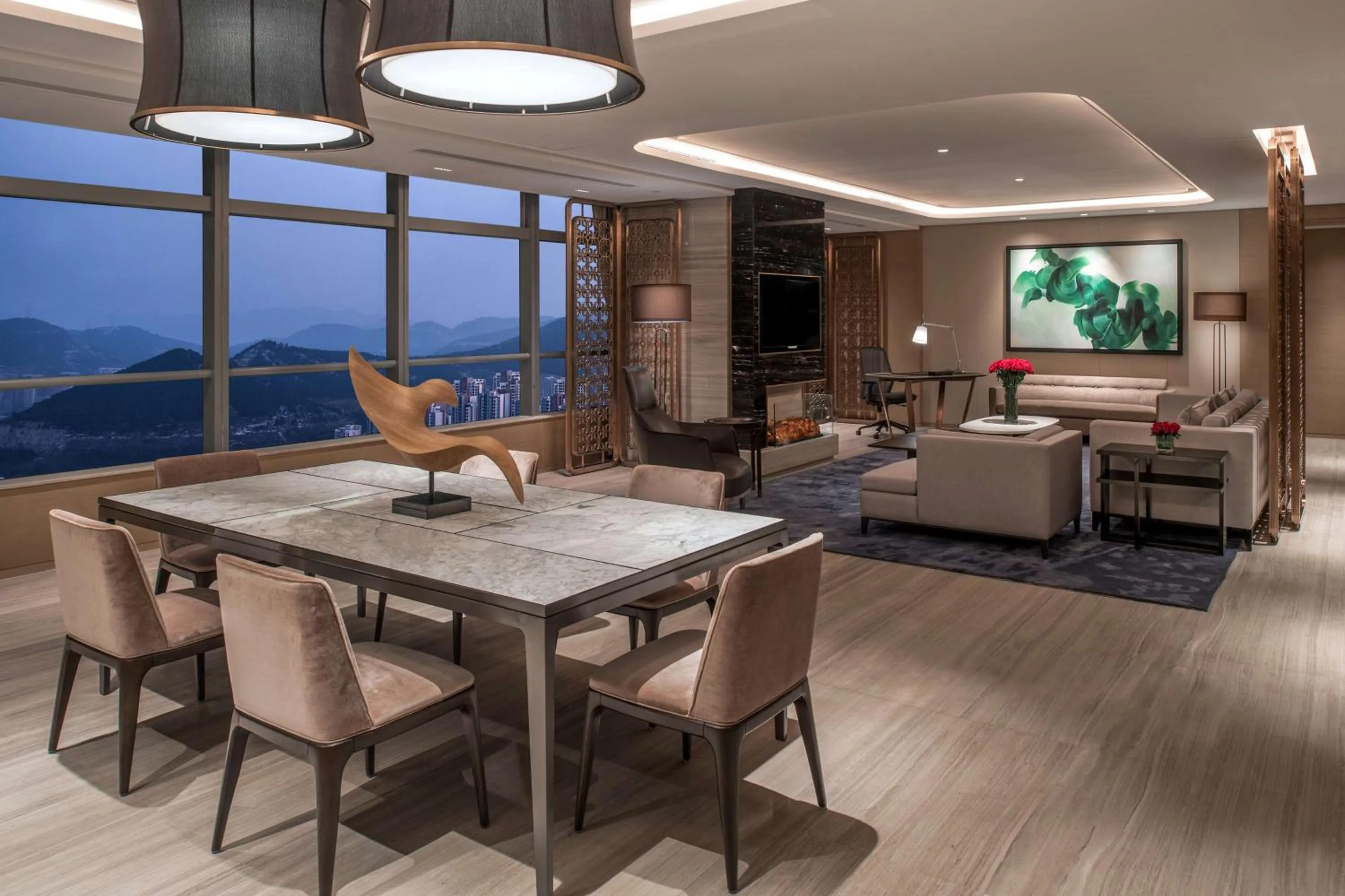 Living room in Hilton Jinan South Hotel & Residences
