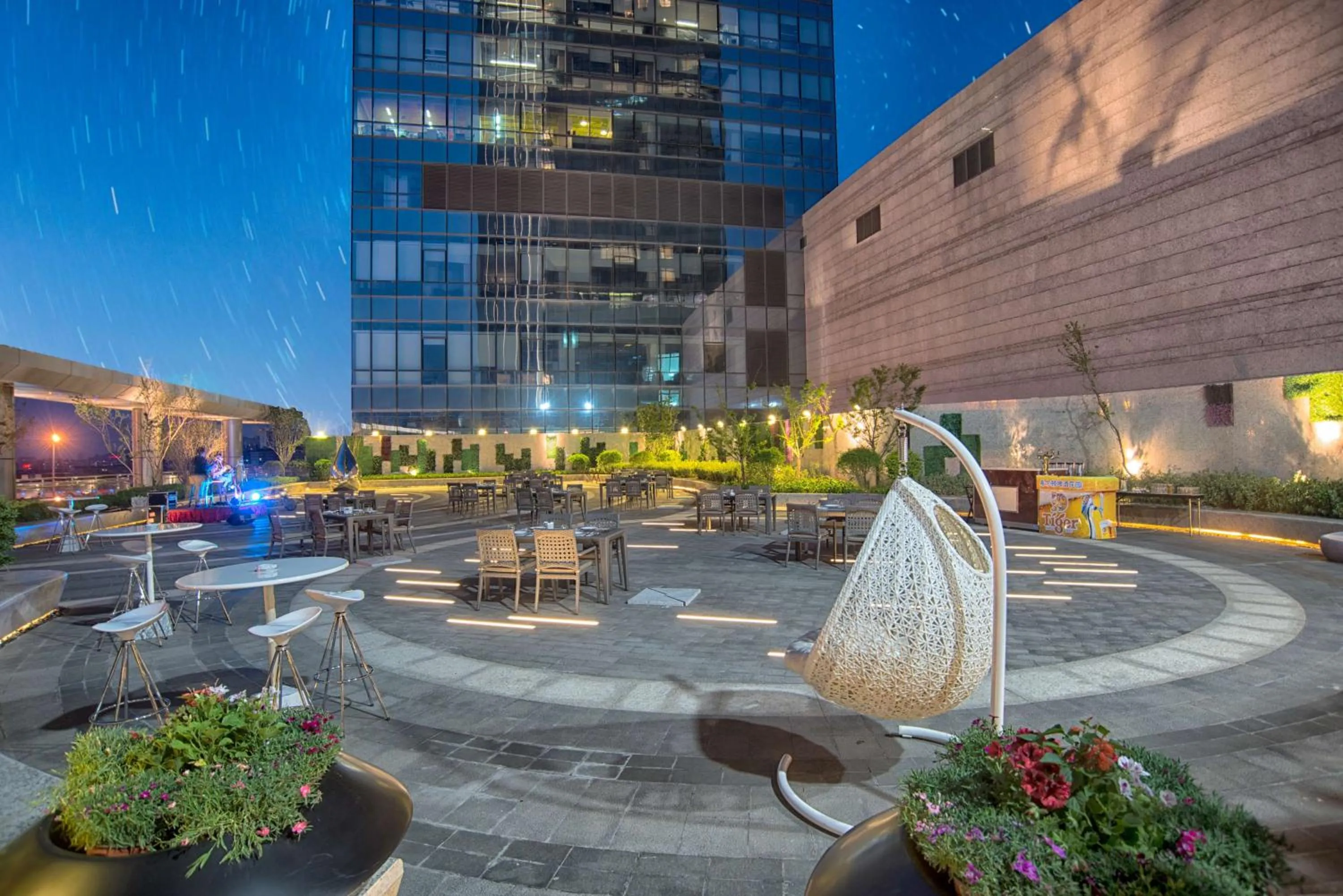 Garden in Hilton Jinan South Hotel & Residences