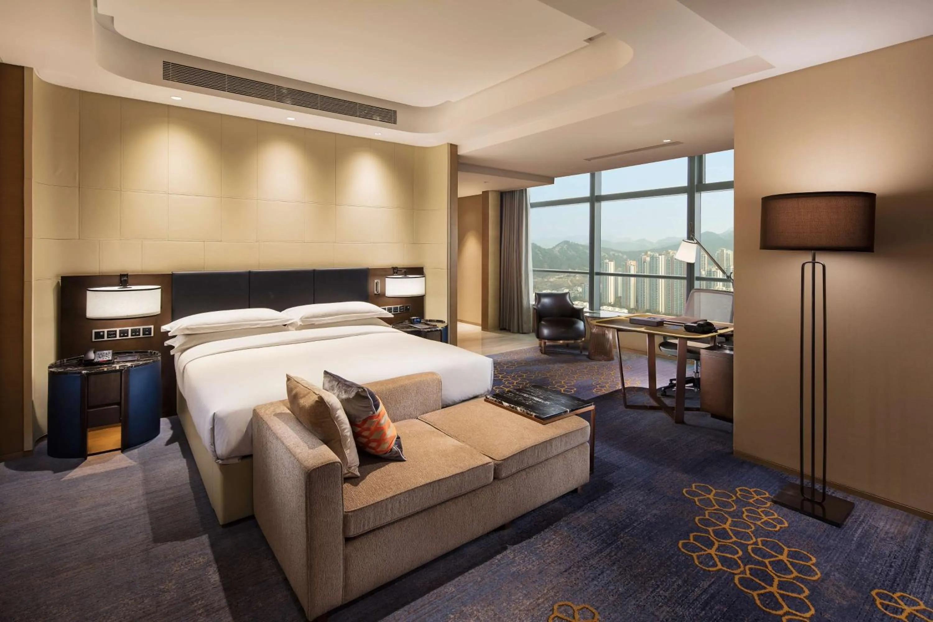 Bedroom, Bed in Hilton Jinan South Hotel & Residences