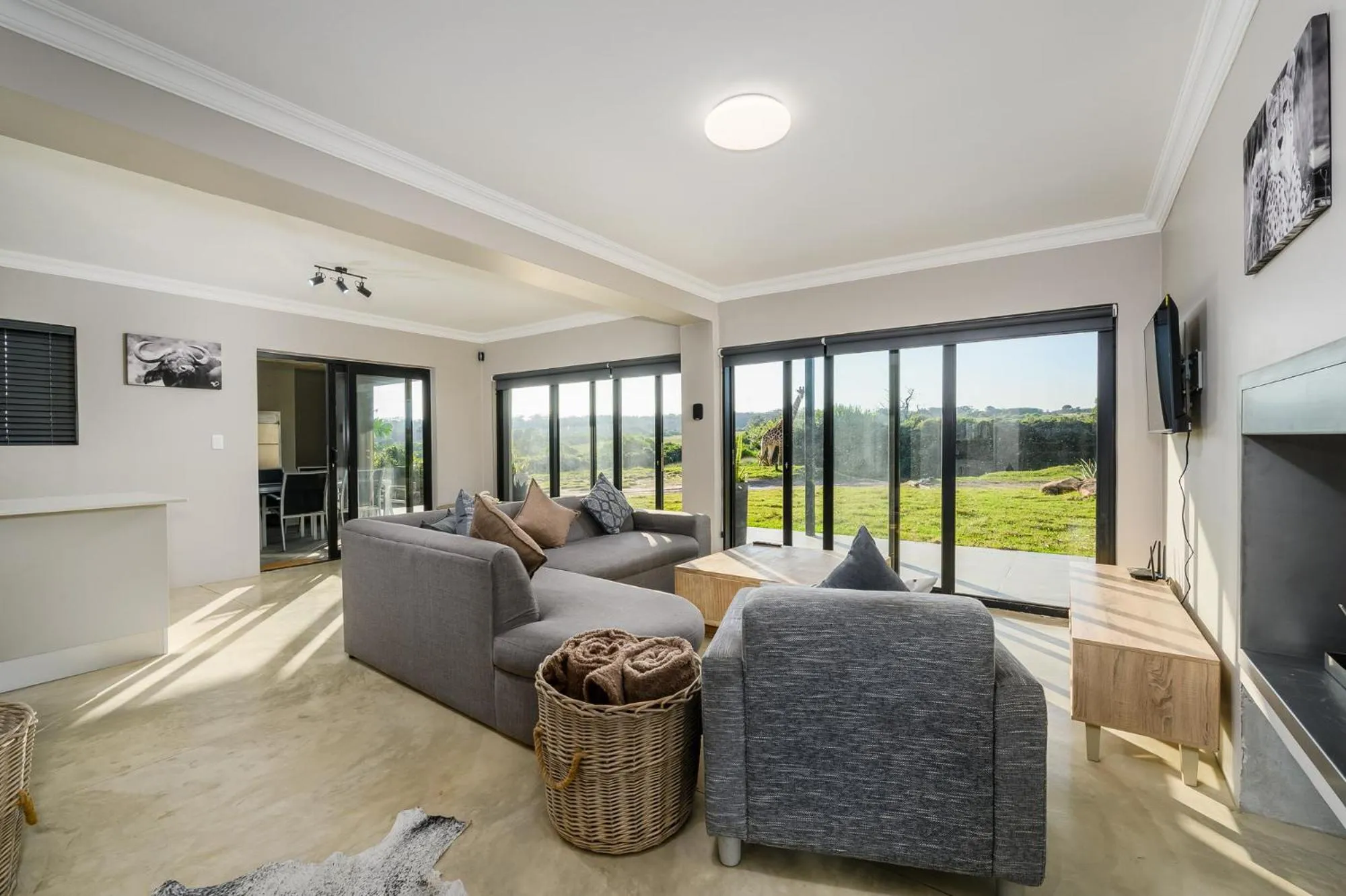 Living room in Kragga Kamma Game Park