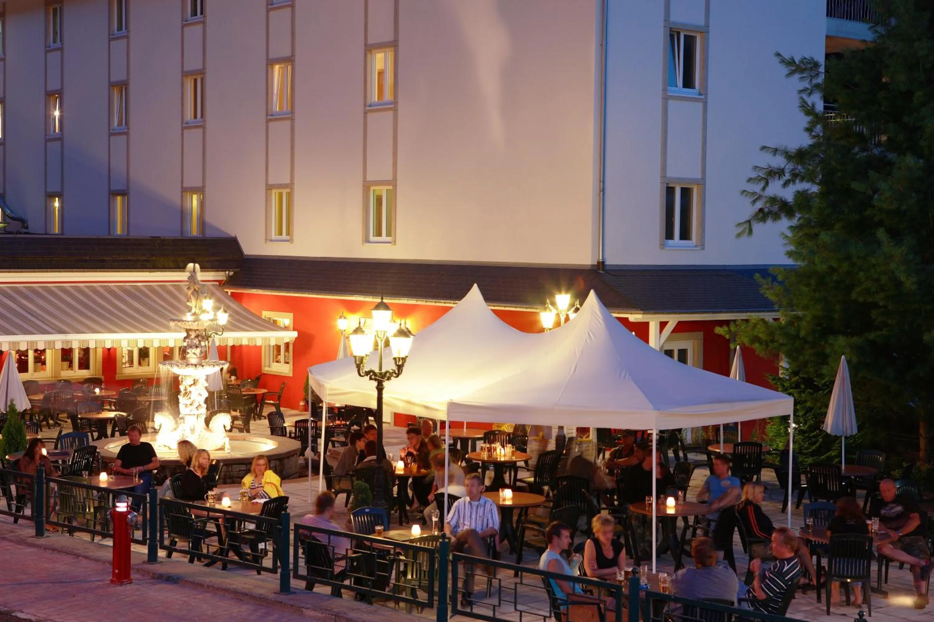 Balcony/Terrace in Hotel Belle Vue