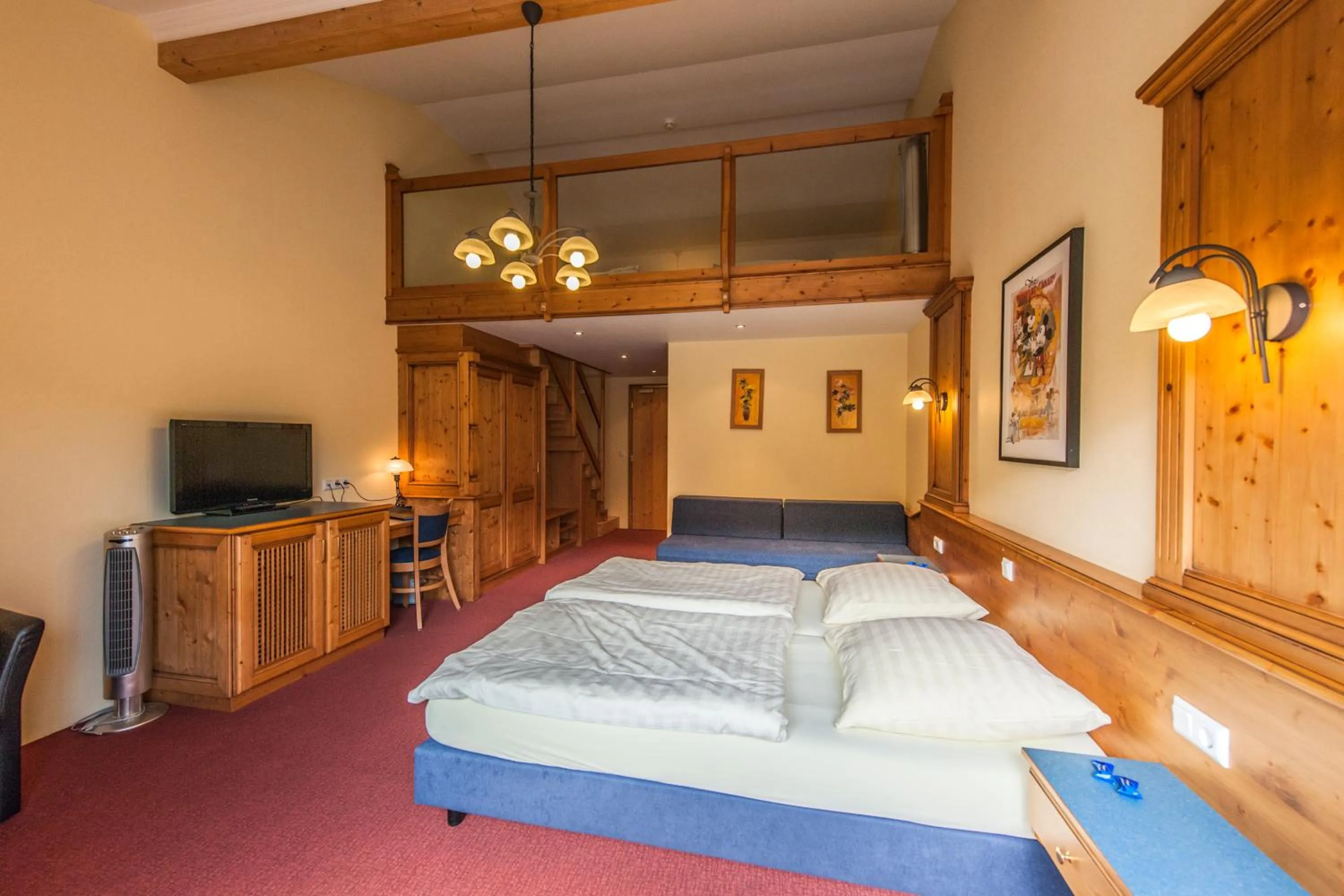 Bedroom, Bed in Hotel Belle Vue