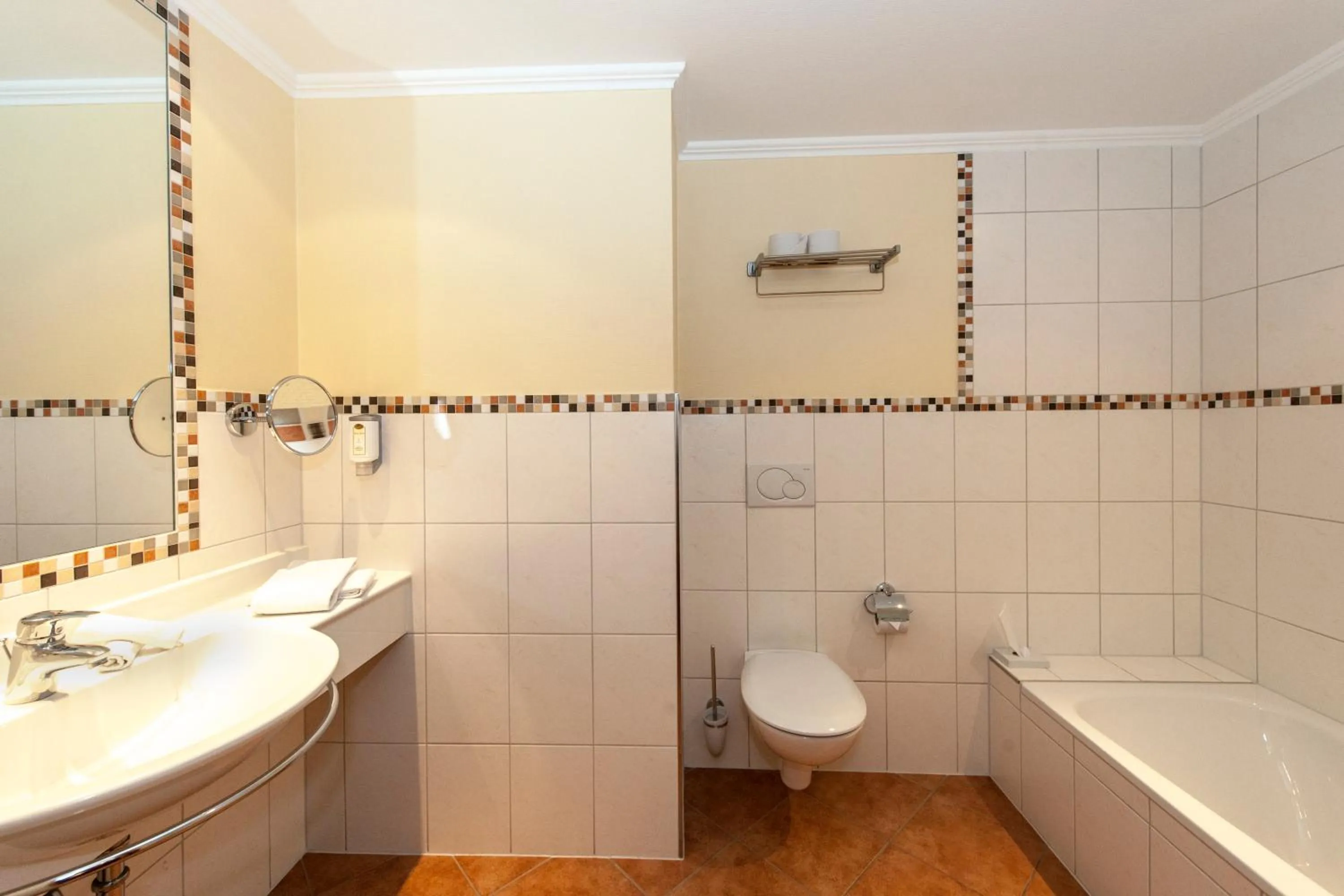 Bathroom in Hotel Belle Vue