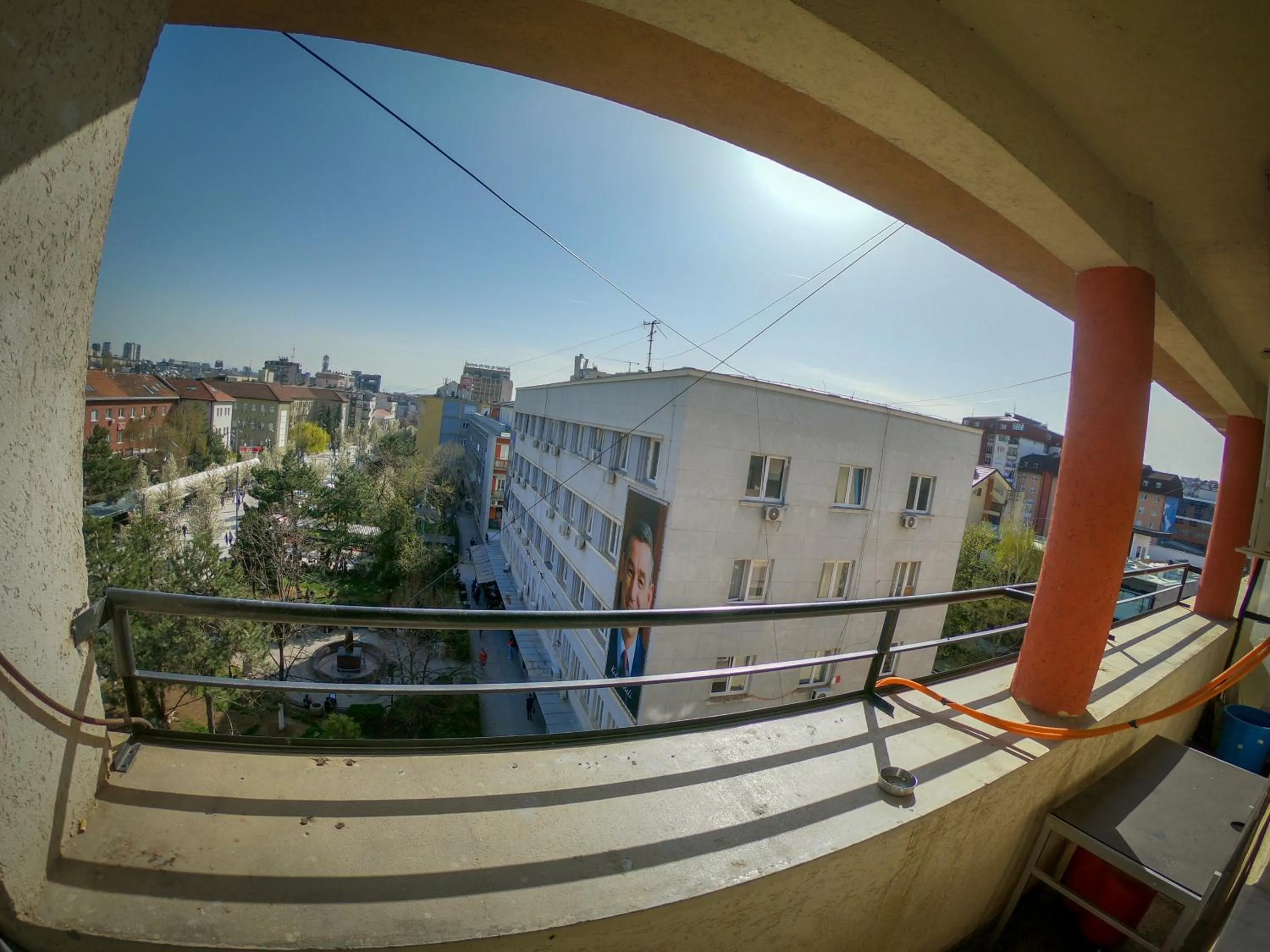 View (from property/room) in Prishtina Center Hostel