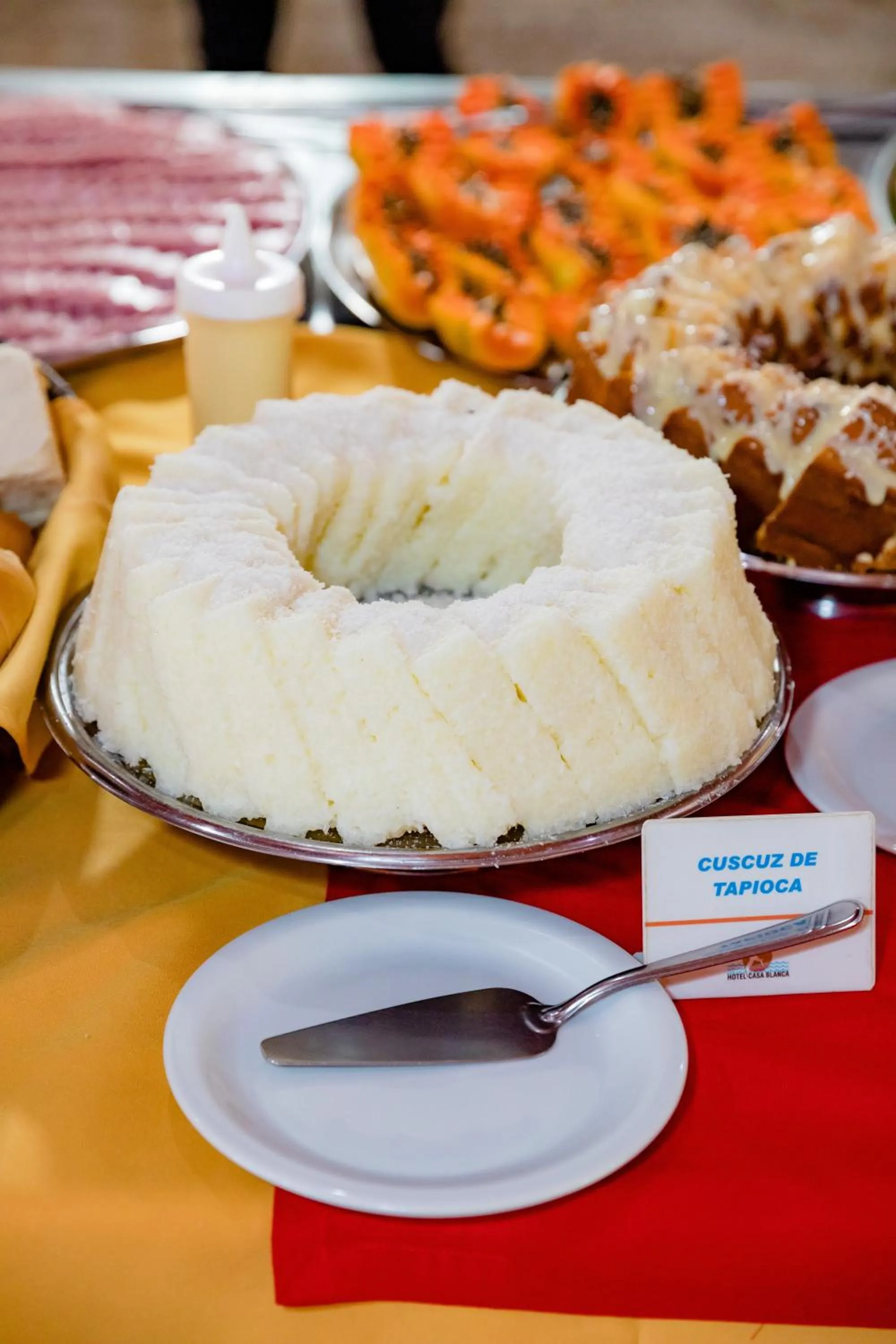 Breakfast in Hotel Casa Blanca Porto Seguro