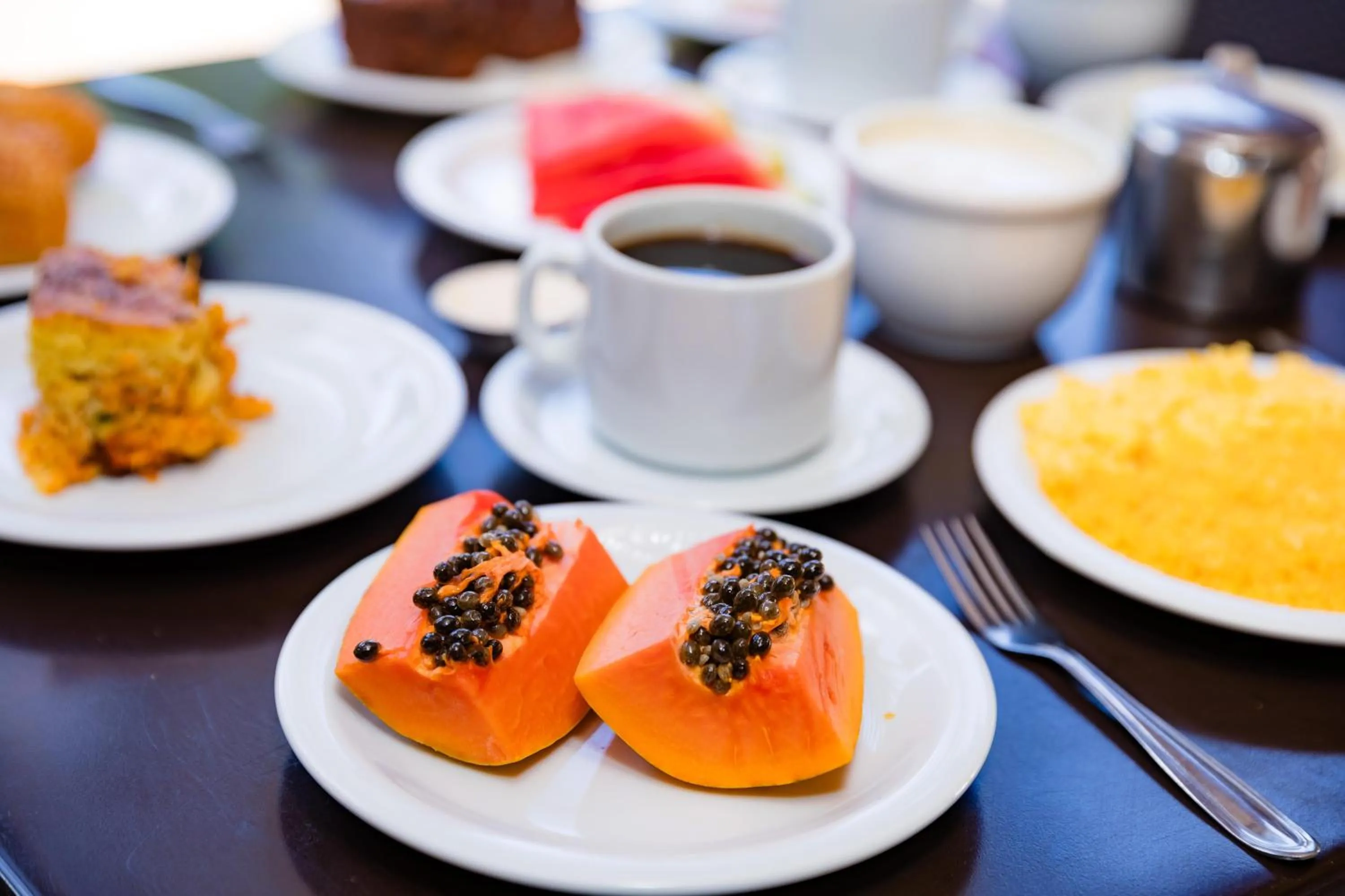Breakfast in Hotel Casa Blanca Porto Seguro