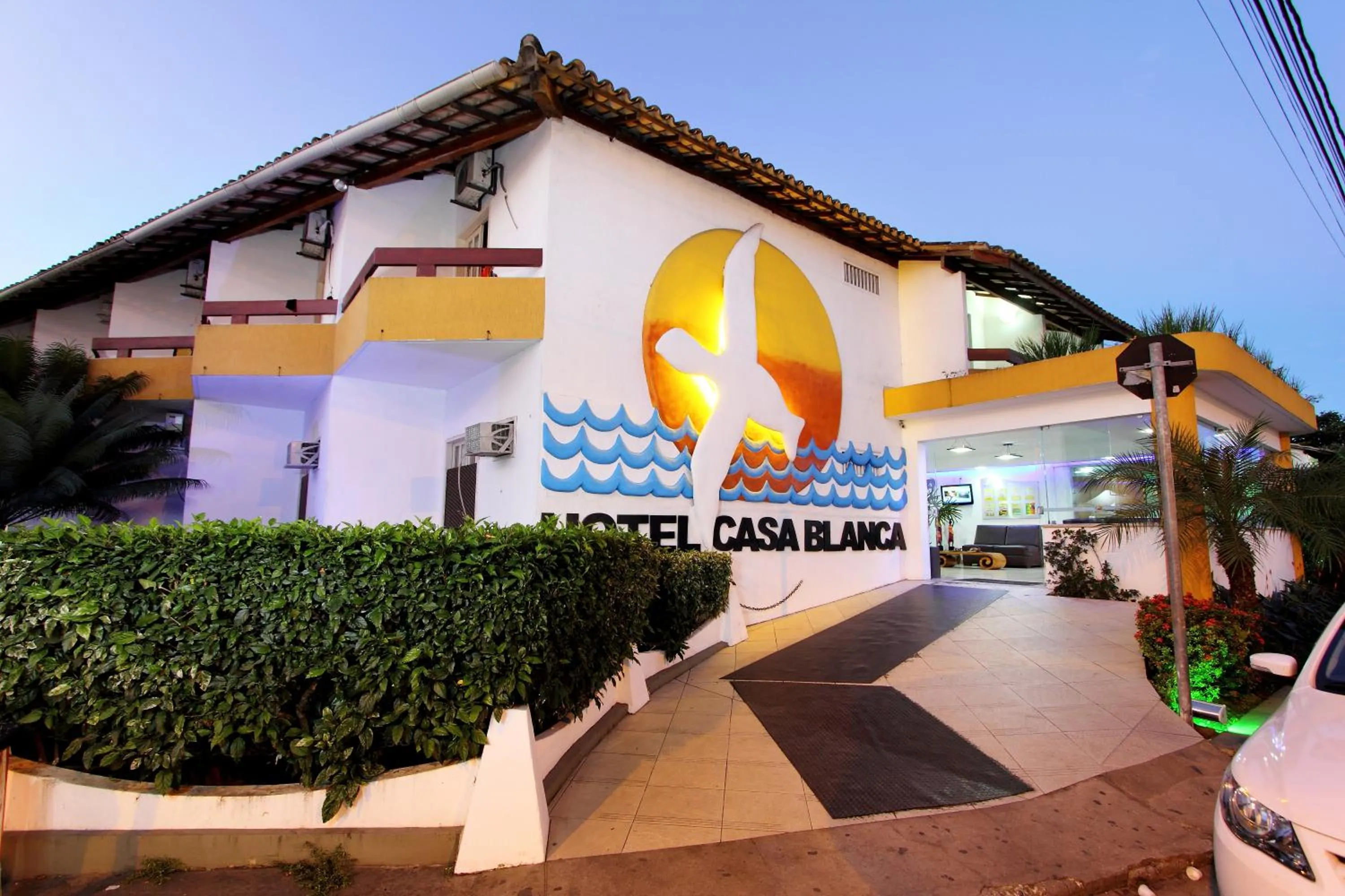 Property building in Hotel Casa Blanca Porto Seguro