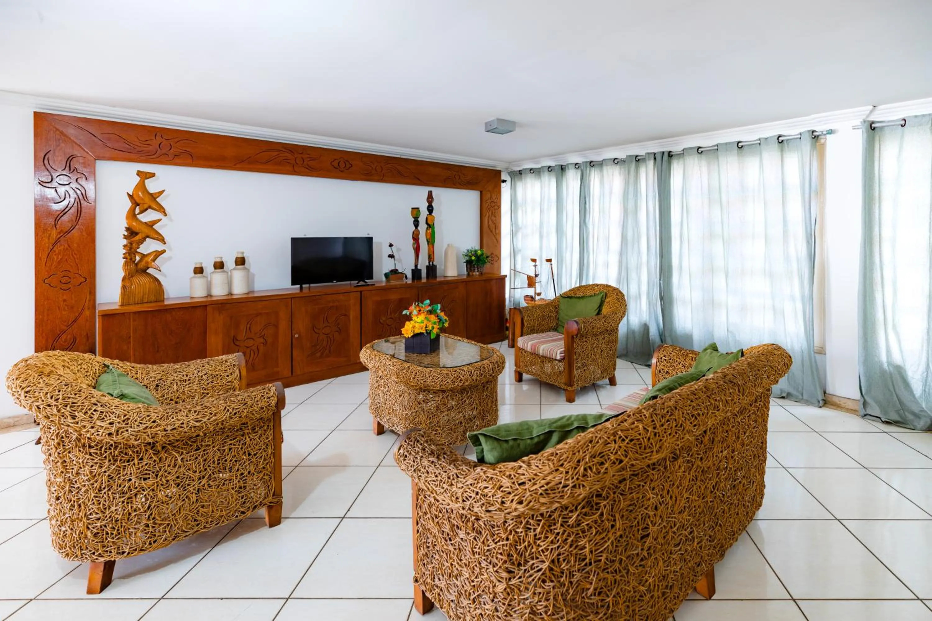 Living room in Hotel Casa Blanca Porto Seguro