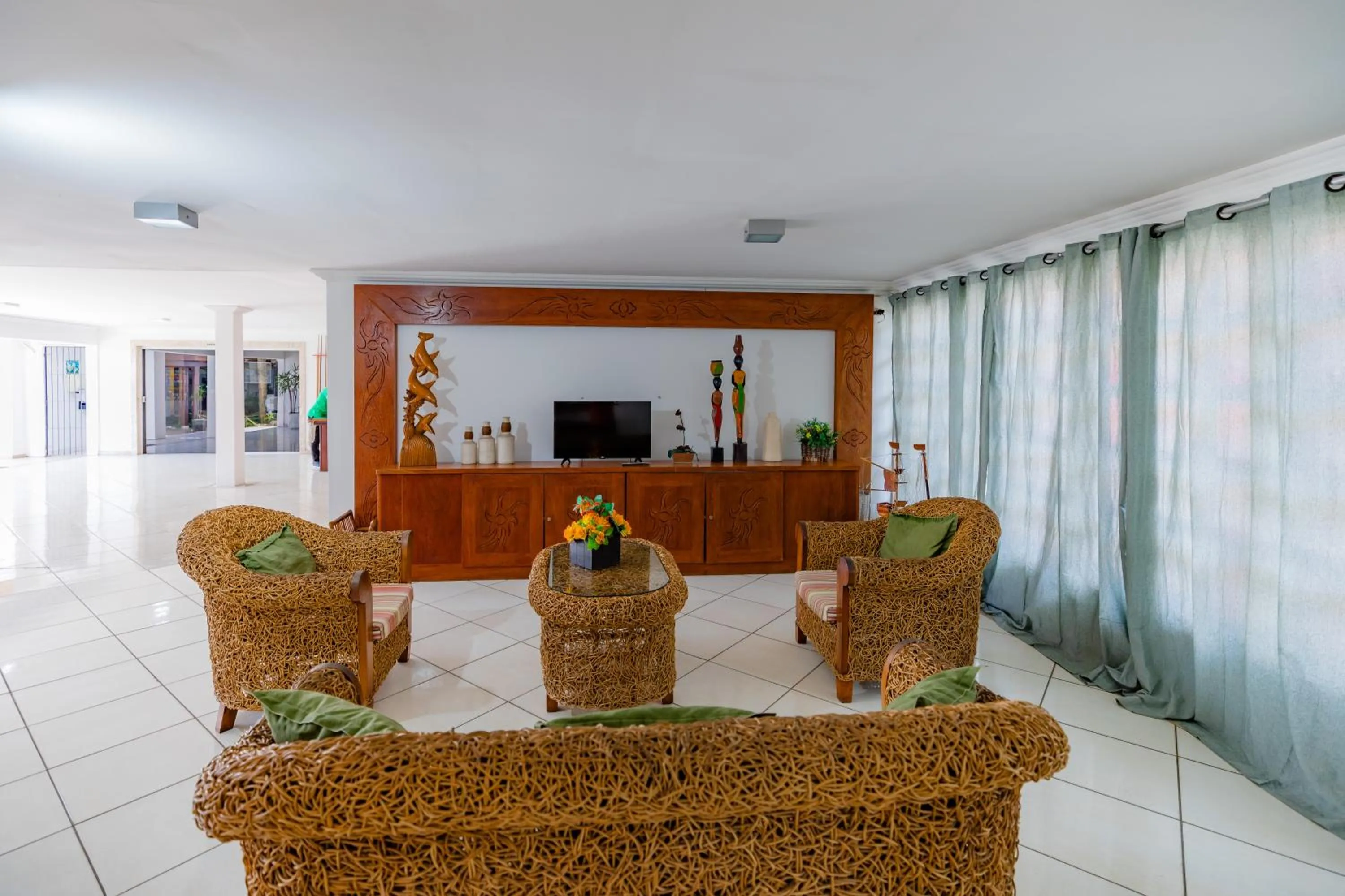 Living room in Hotel Casa Blanca Porto Seguro