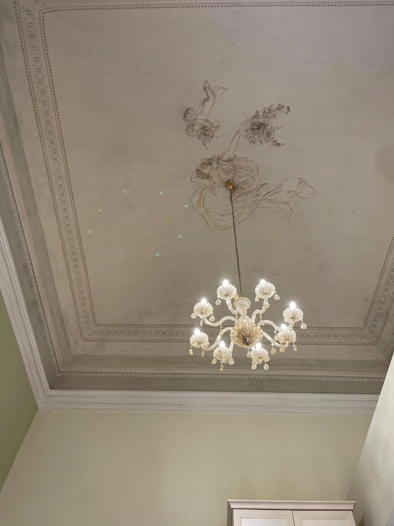 Decorative detail in Umberto House Catania