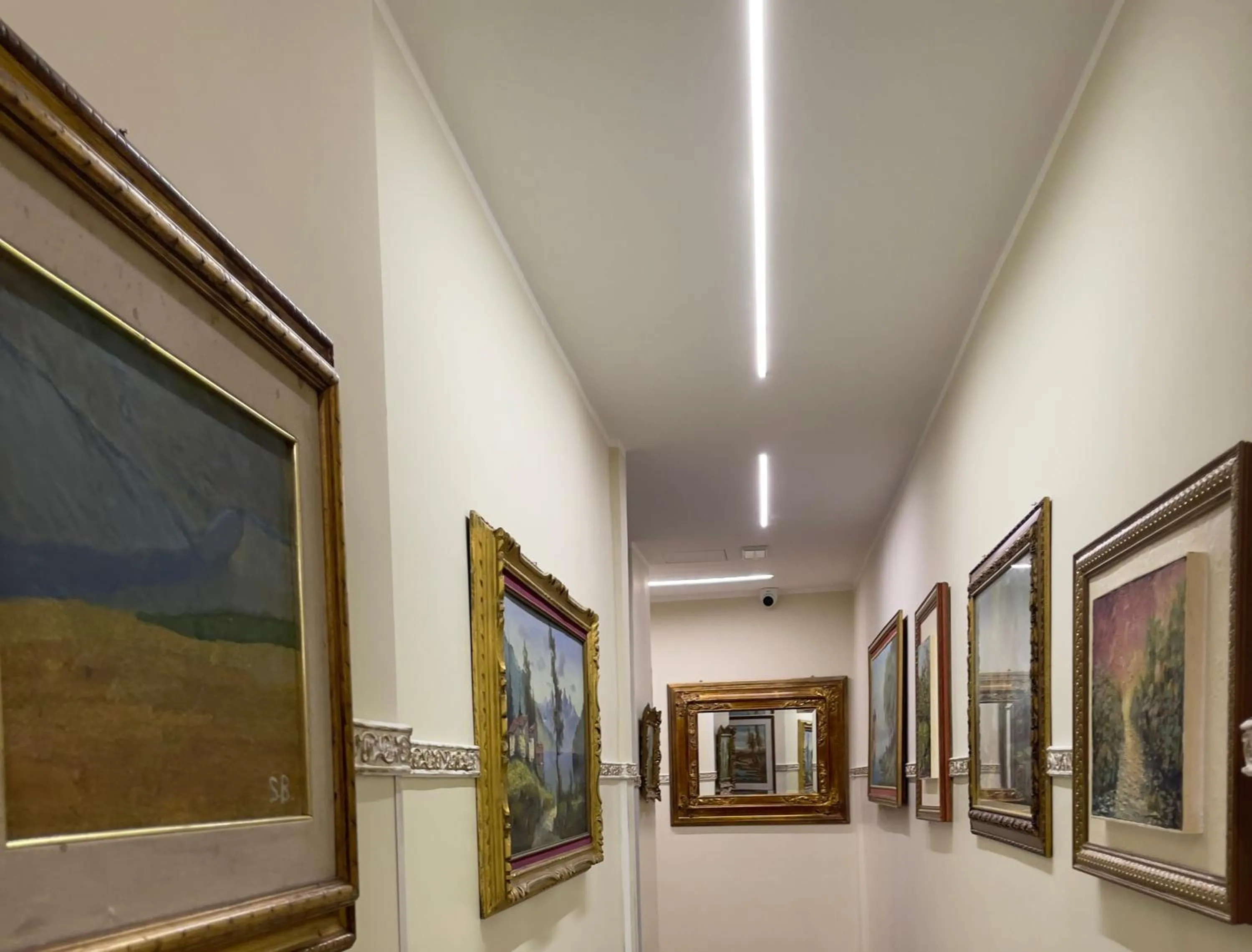 Decorative detail in Umberto House Catania