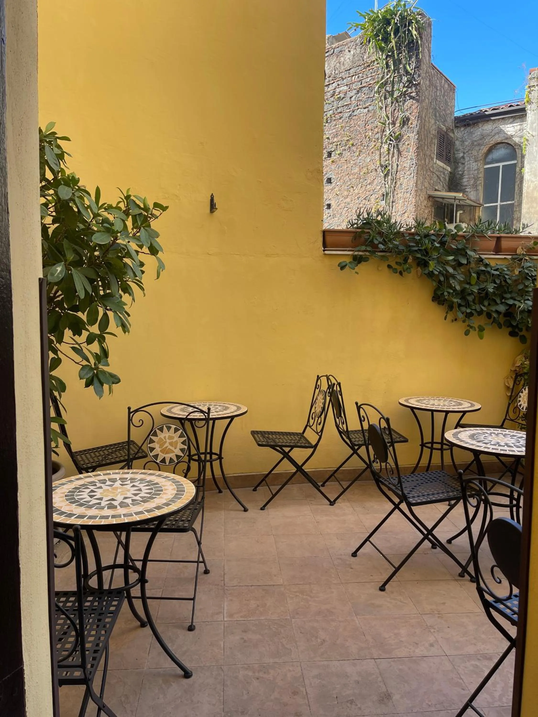 Balcony/Terrace in Umberto House Catania