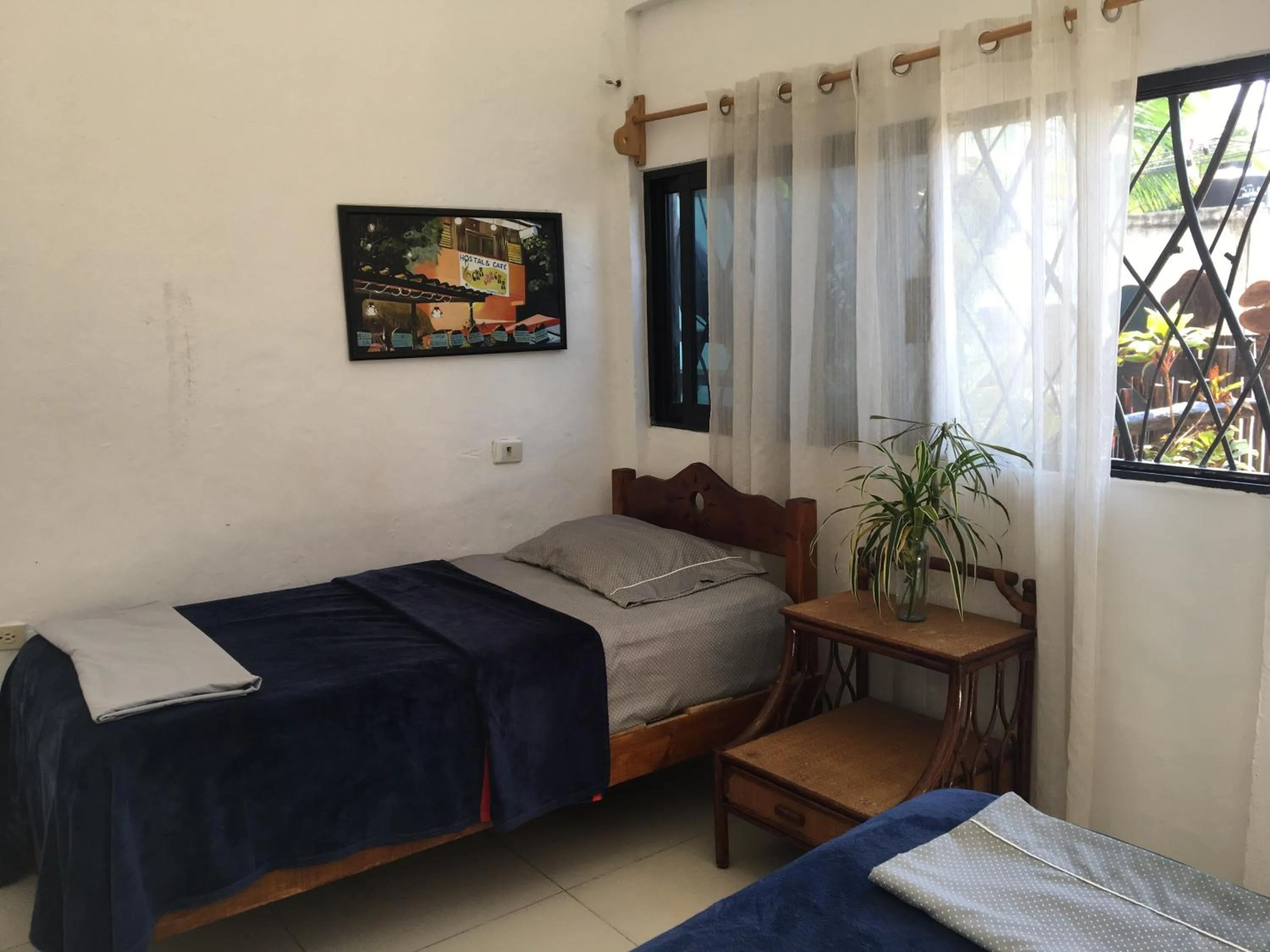 Bed in Hostal Cha Cha Cha