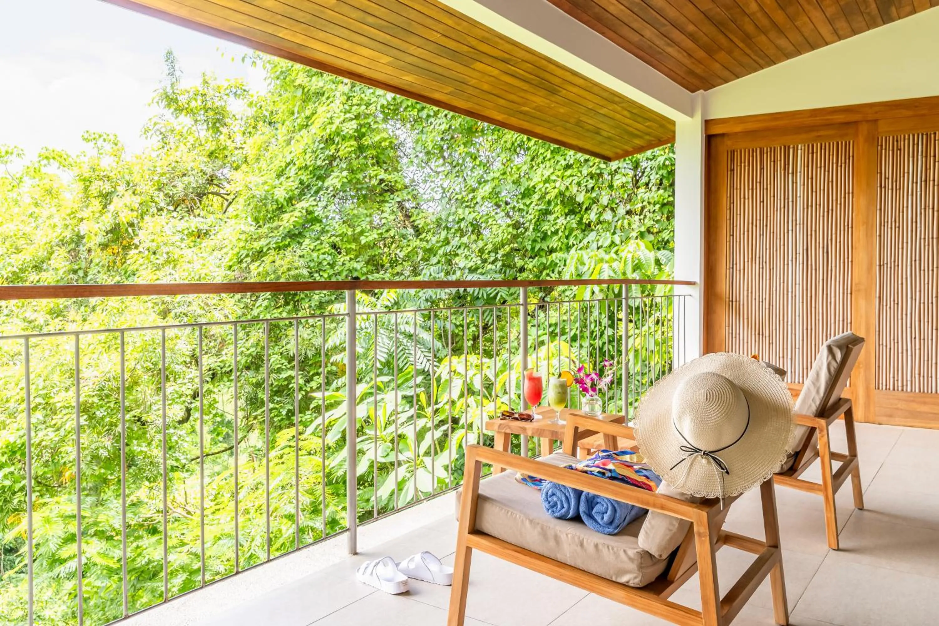 Balcony/Terrace in Hotel Boutique Lagarta Lodge