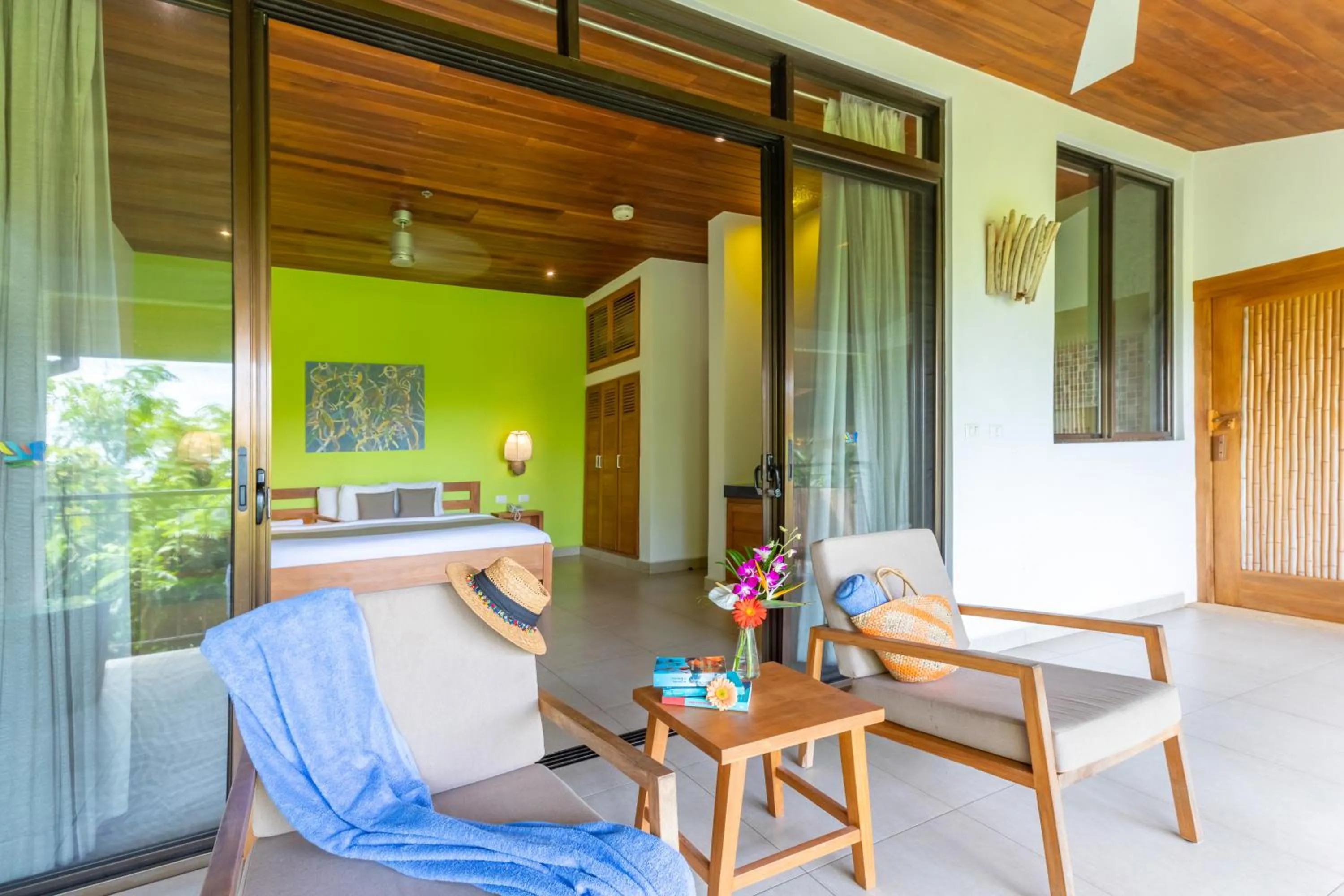 Balcony/Terrace in Hotel Boutique Lagarta Lodge