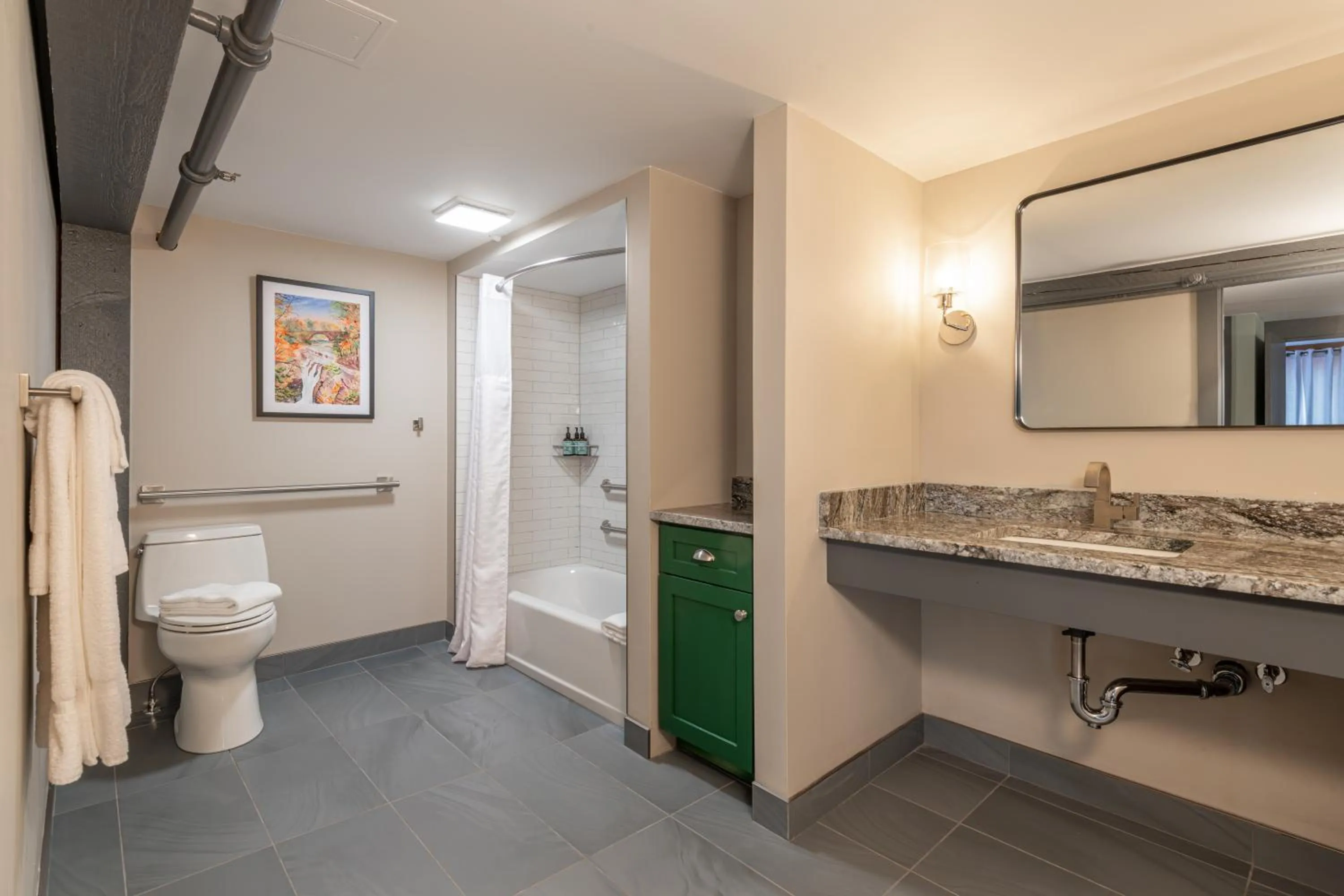 Bathroom in La Tourelle Inn & Spa