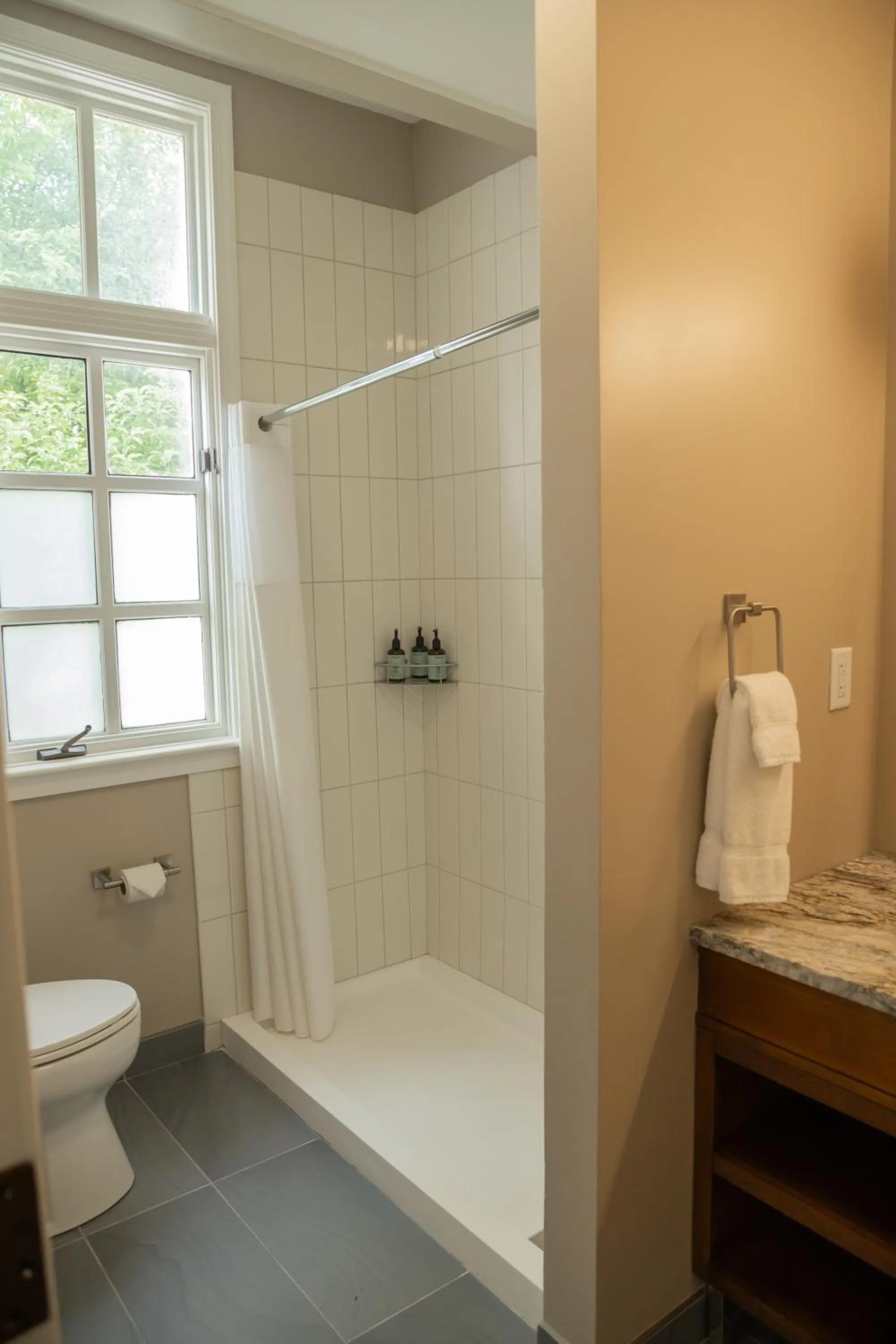 Bathroom in La Tourelle Inn & Spa