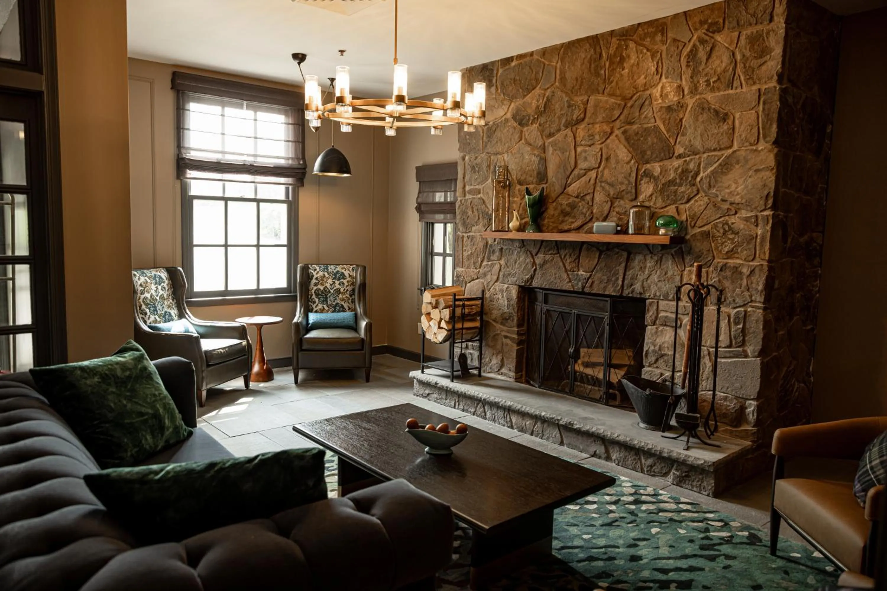 Lobby or reception in La Tourelle Inn & Spa