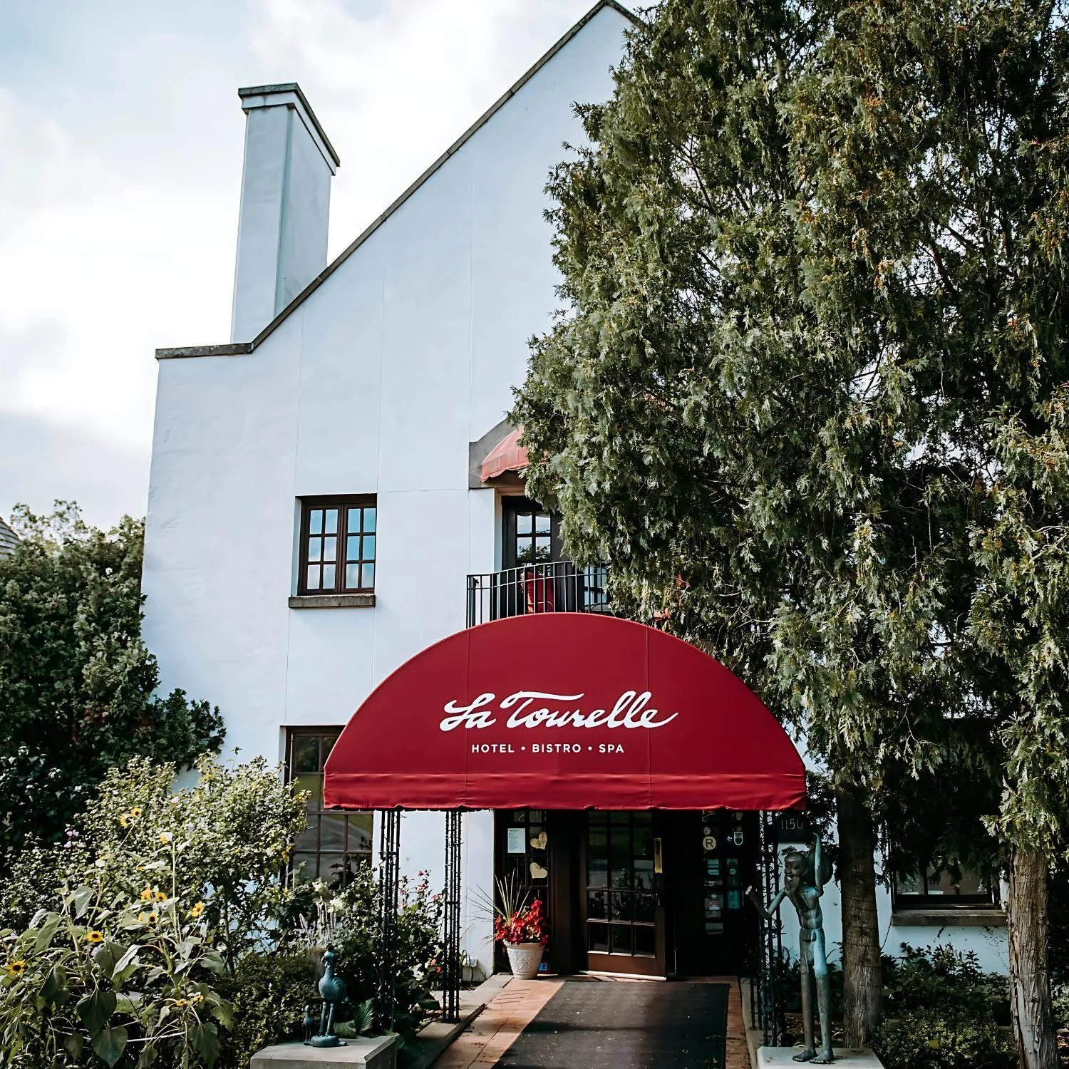 Property building in La Tourelle Inn & Spa