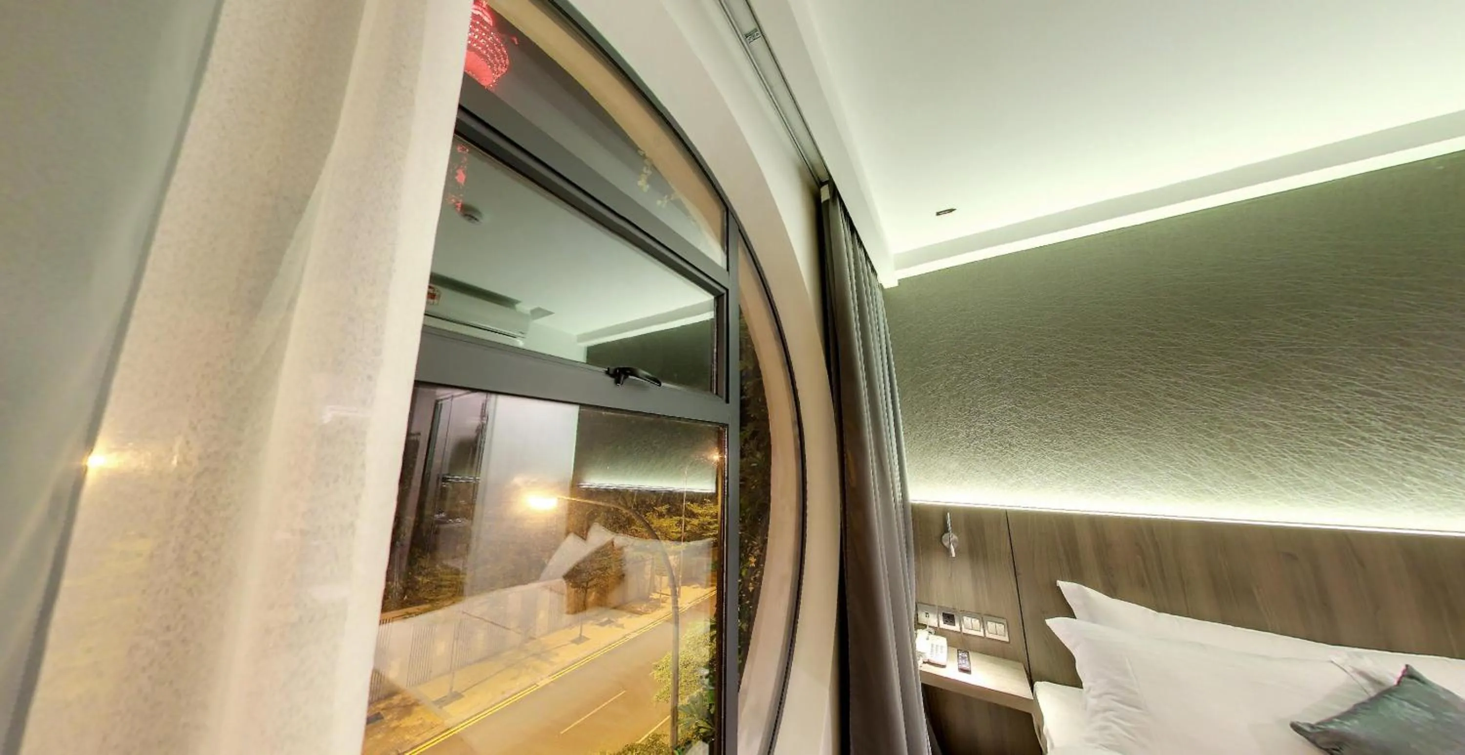 Night, Bed in Flora by Crossroads Hotel