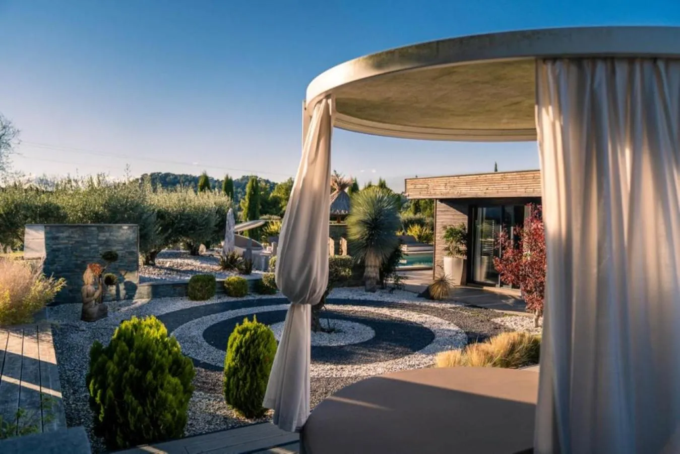 Garden in Mas des Cigales