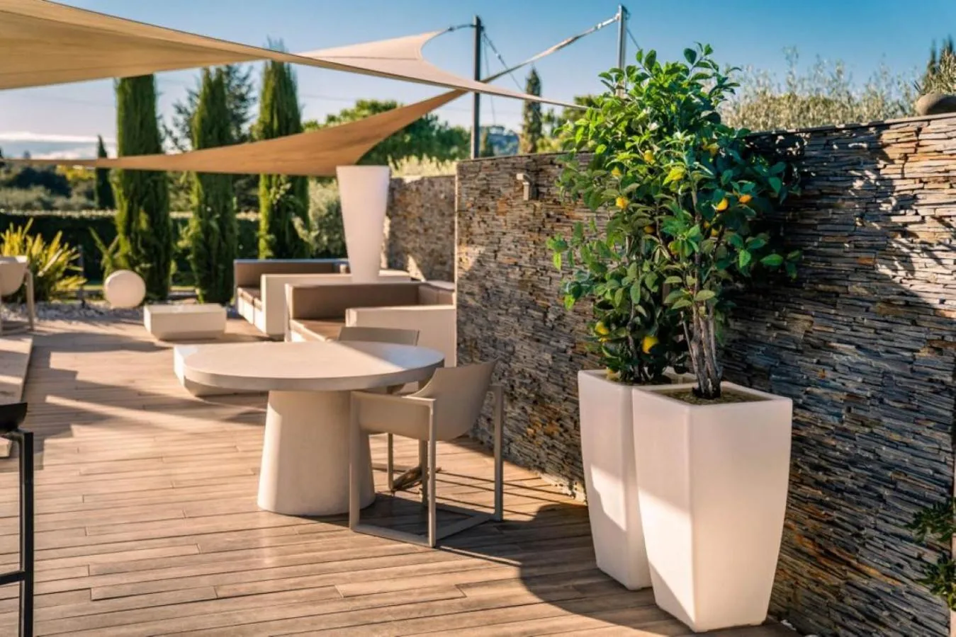 Patio in Mas des Cigales