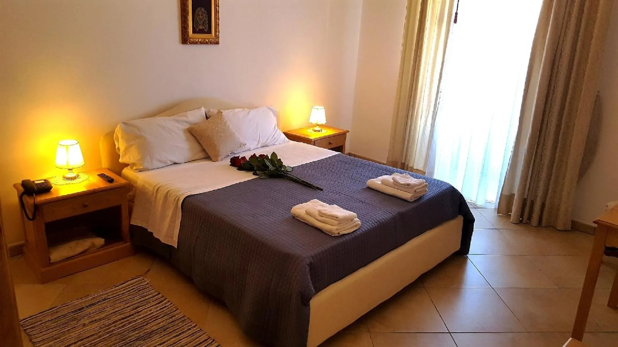 Bed in Palazzo Zimatore Residenza D'Epoca