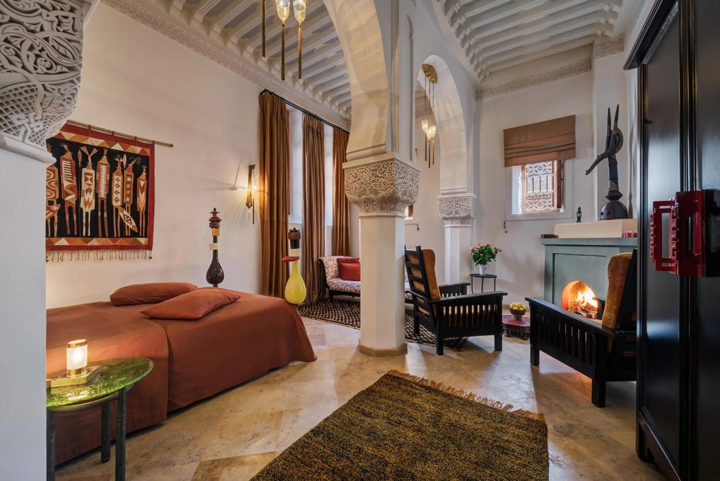 Photo of the whole room in Riad Siwan