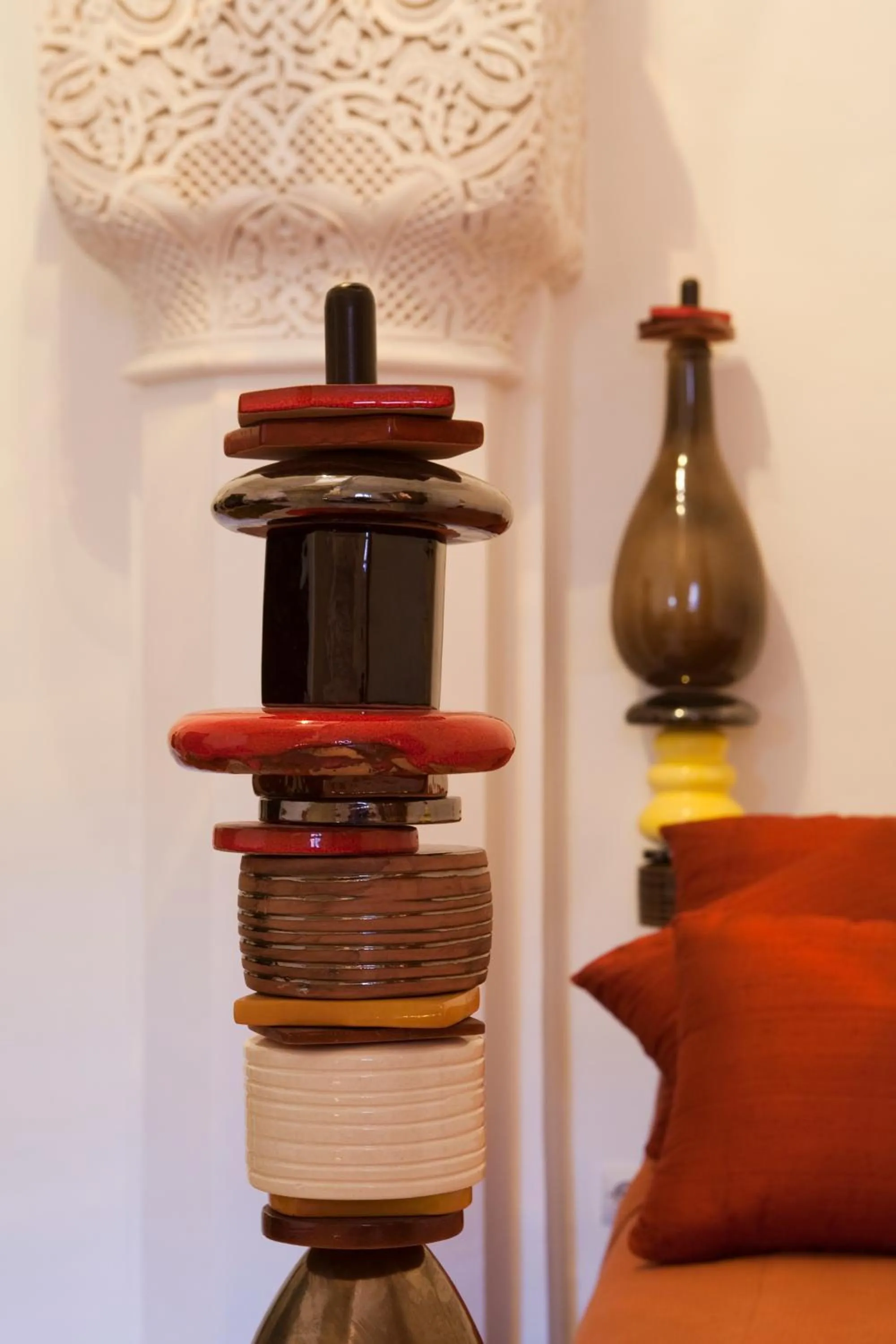 Decorative detail in Riad Siwan