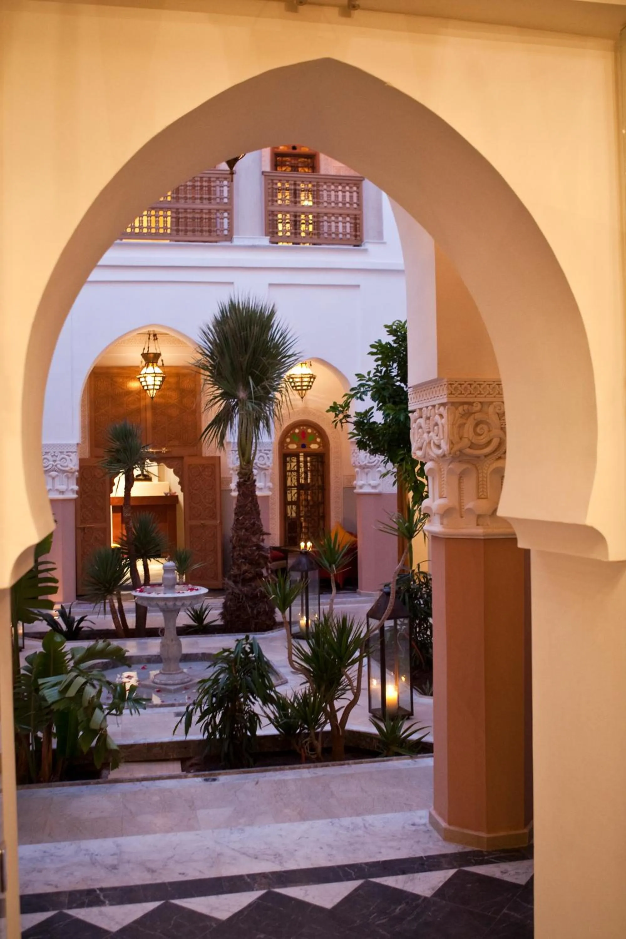 Patio in Riad Siwan