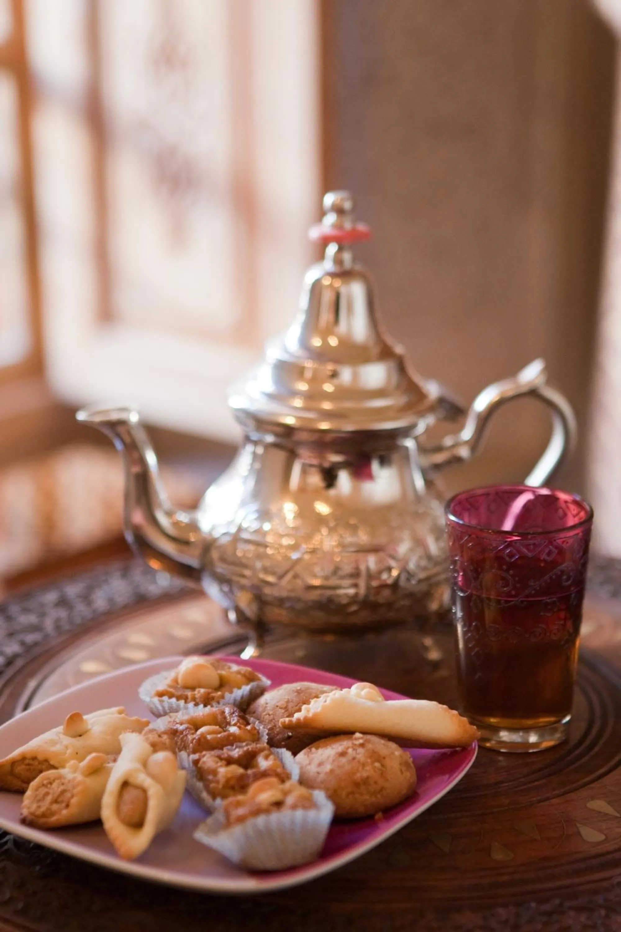 Decorative detail in Riad Siwan