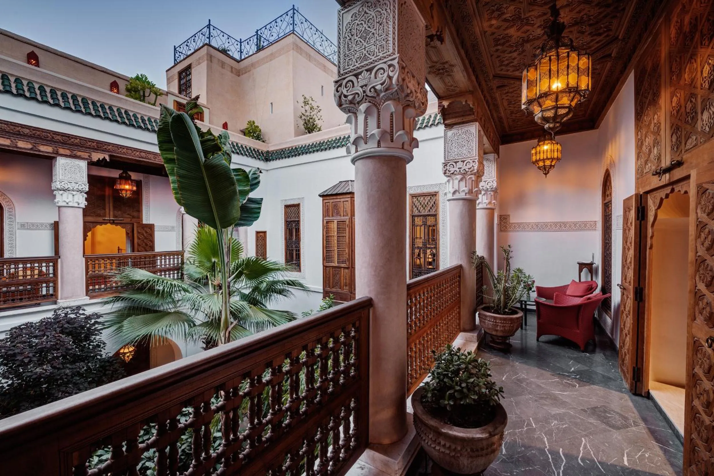 Balcony/Terrace in Riad Siwan