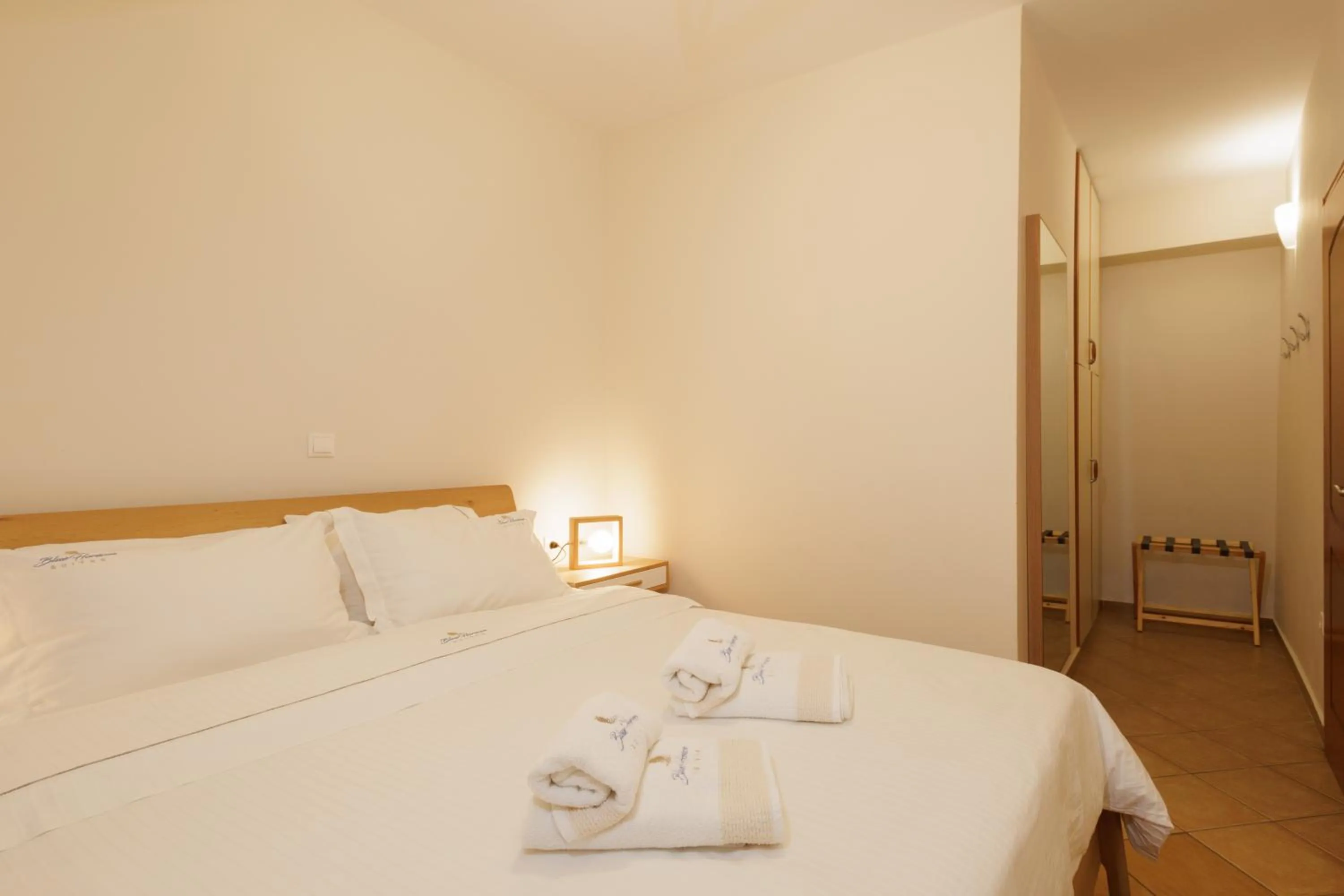 Bed in Blue Horizon Suites