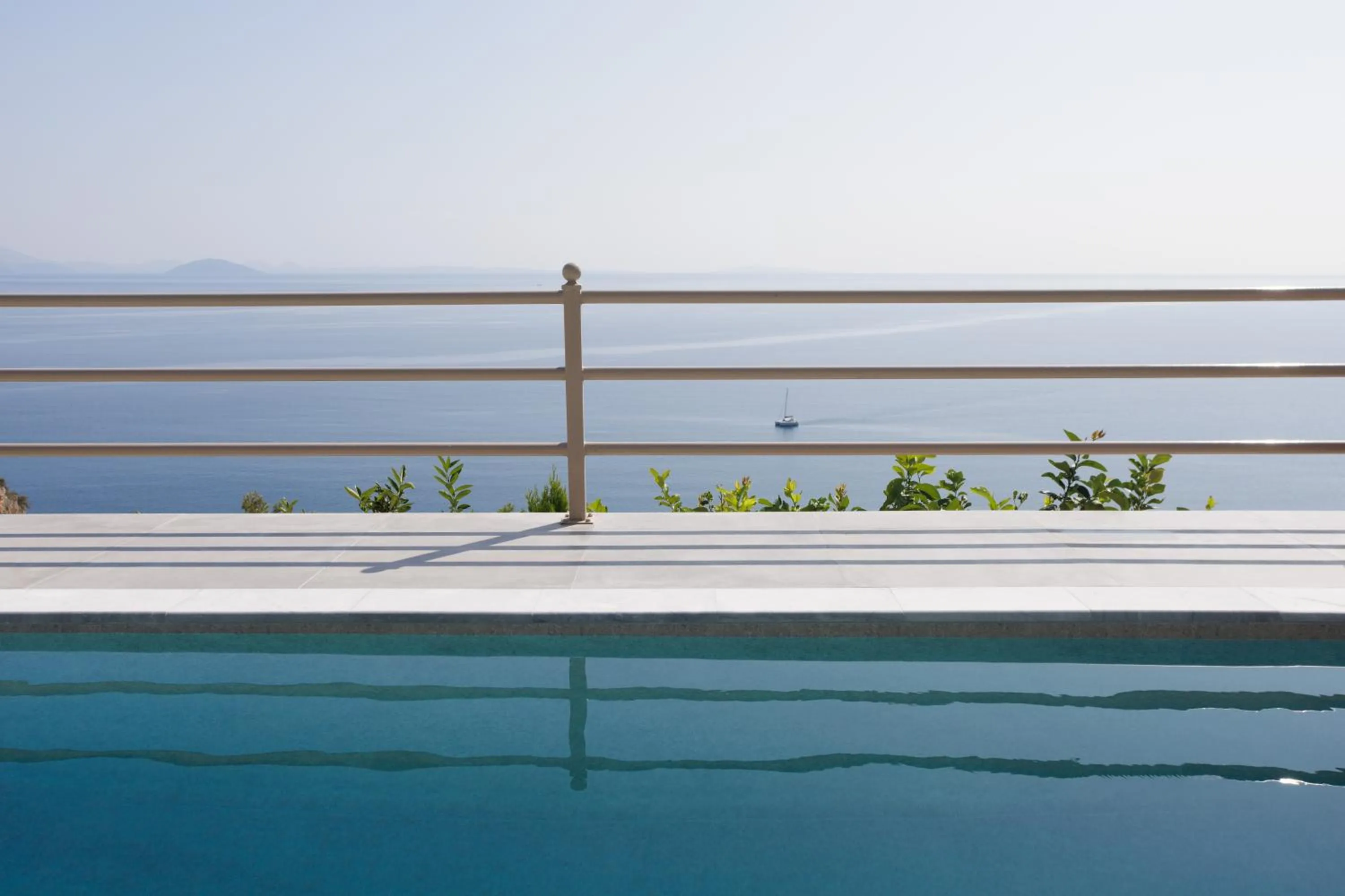Pool view in Blue Horizon Suites