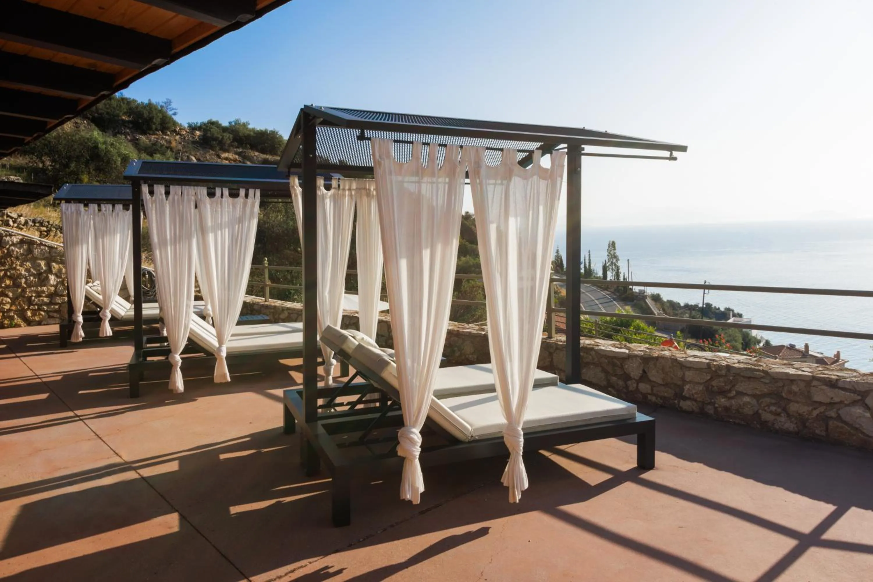 sunbed in Blue Horizon Suites