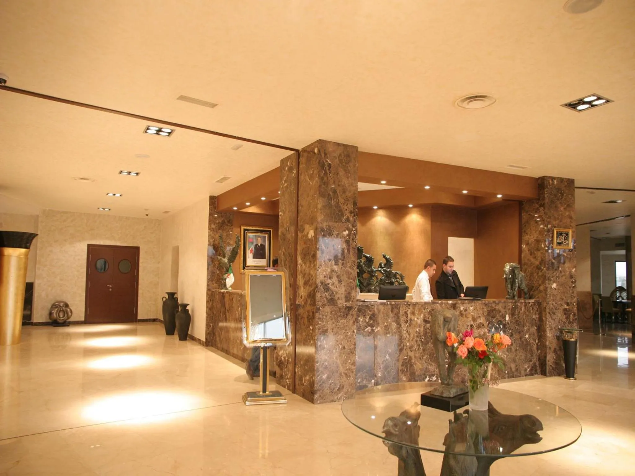 Lobby or reception in Hotel Eden Bel Abbes