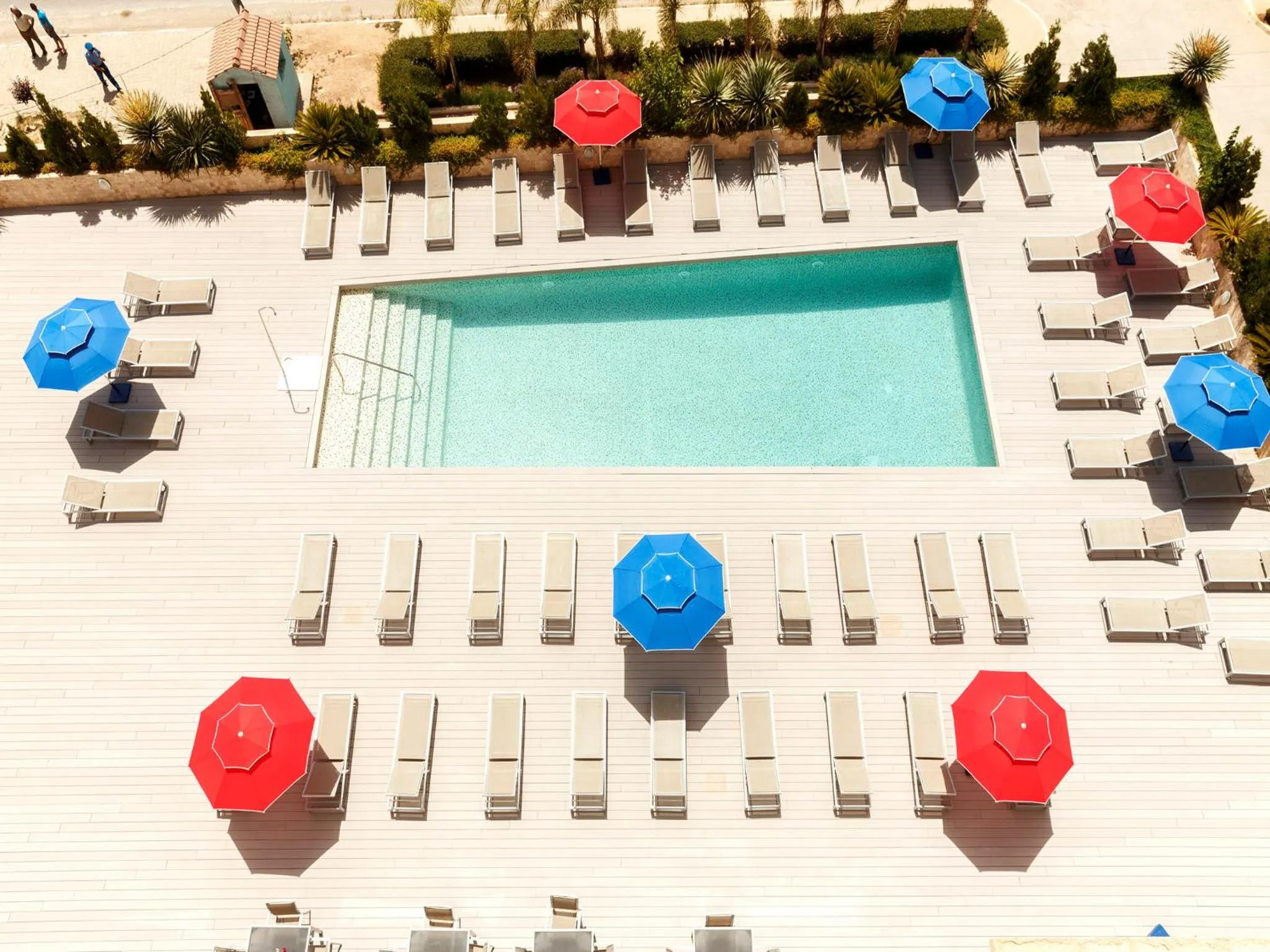 Swimming pool in Hotel Eden Bel Abbes