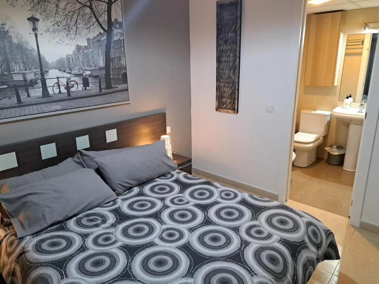 Bedroom, Bed in Apartamento Eursu Playa