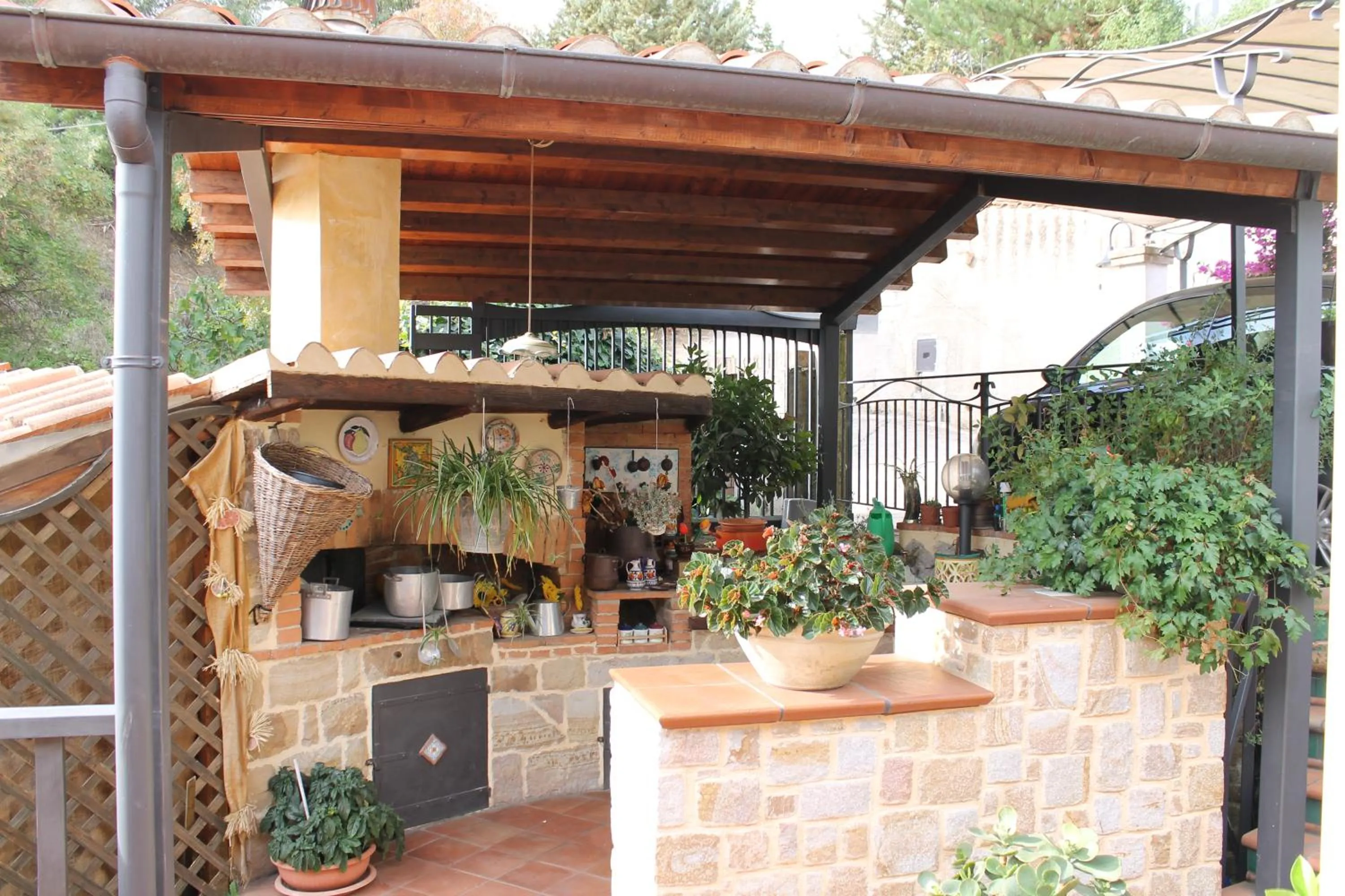 BBQ facilities in B&B Villa Letizia