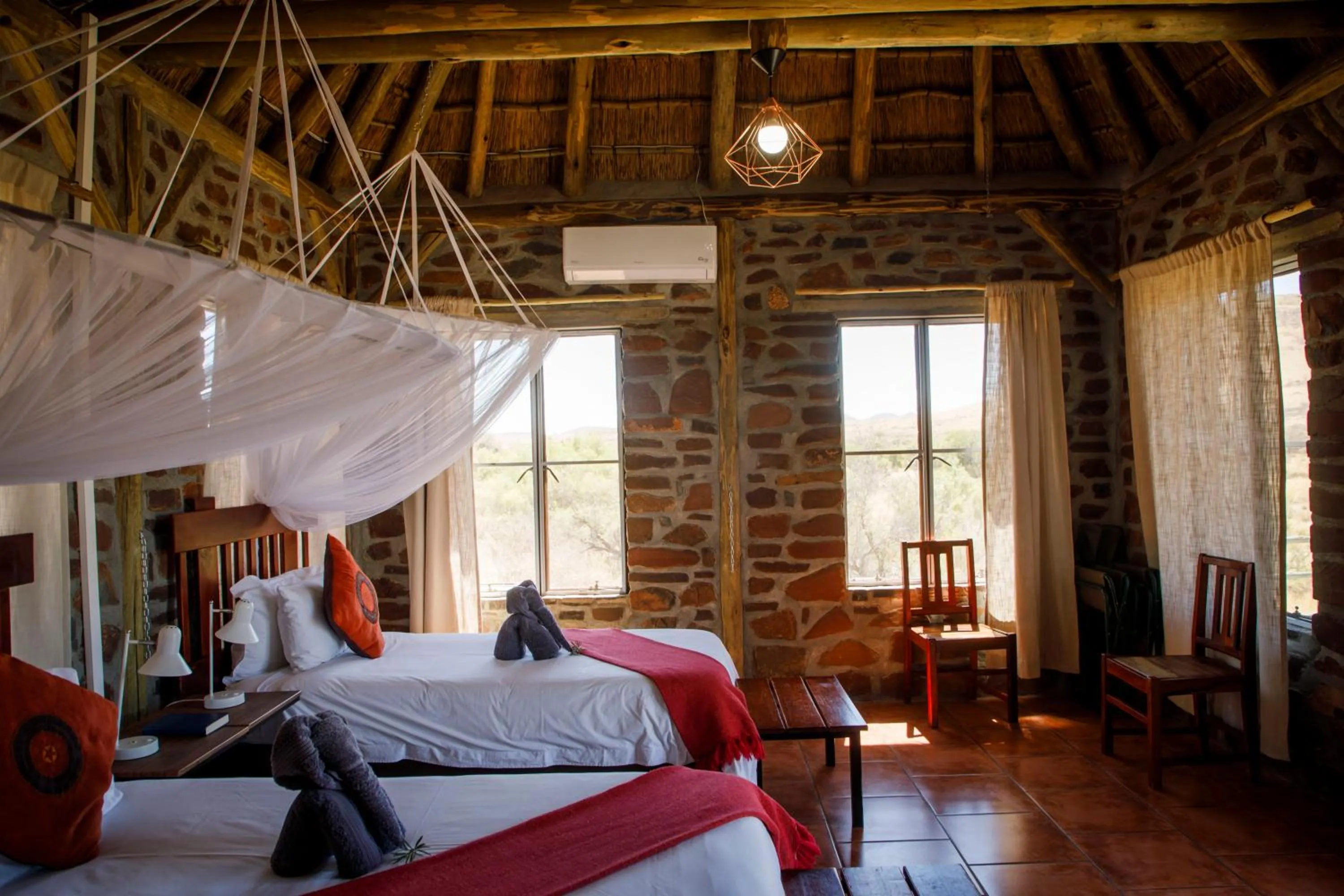 Bedroom, Bed in Tsauchab River Camp