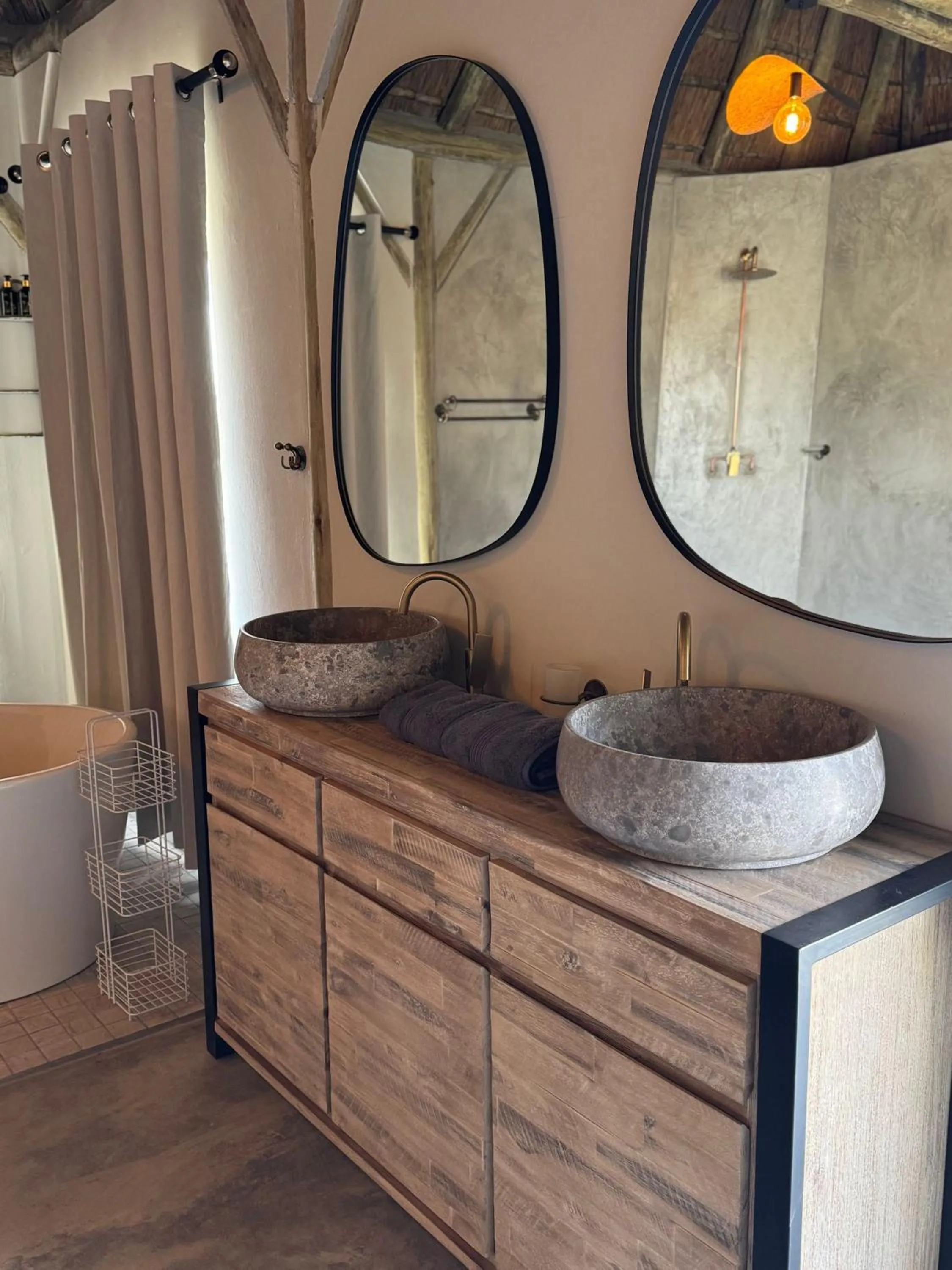 Bathroom in Tsauchab River Camp