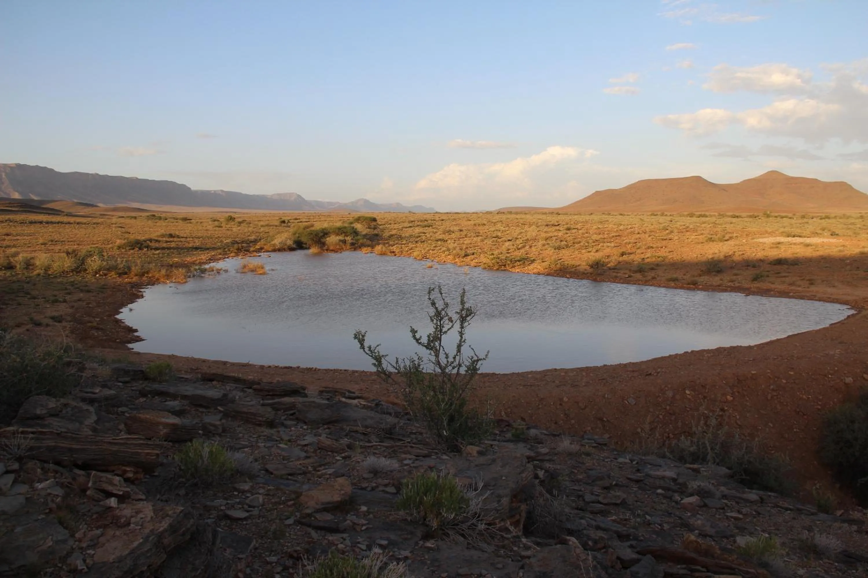 Natural landscape in Tsauchab River Camp