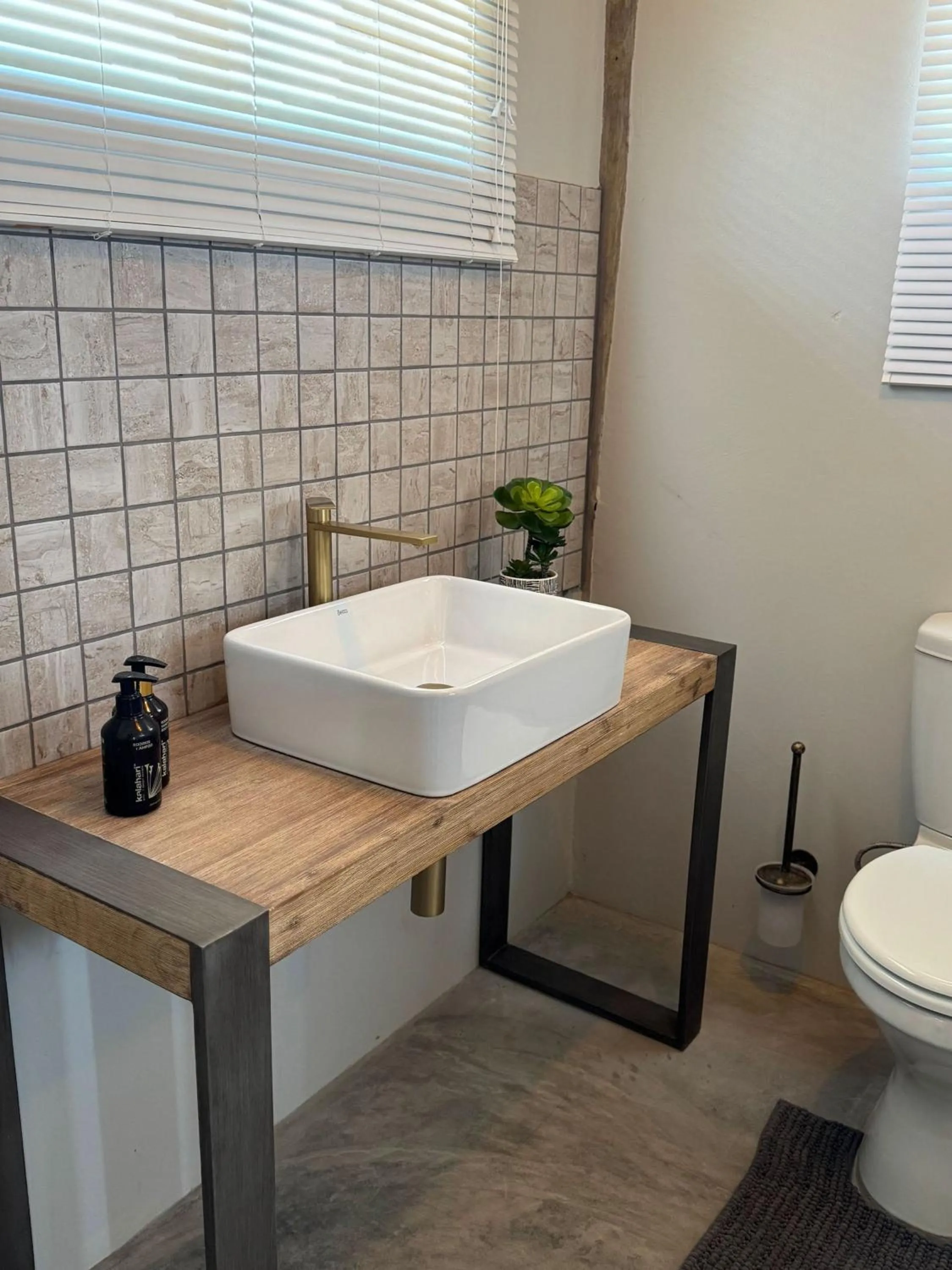 Bathroom in Tsauchab River Camp